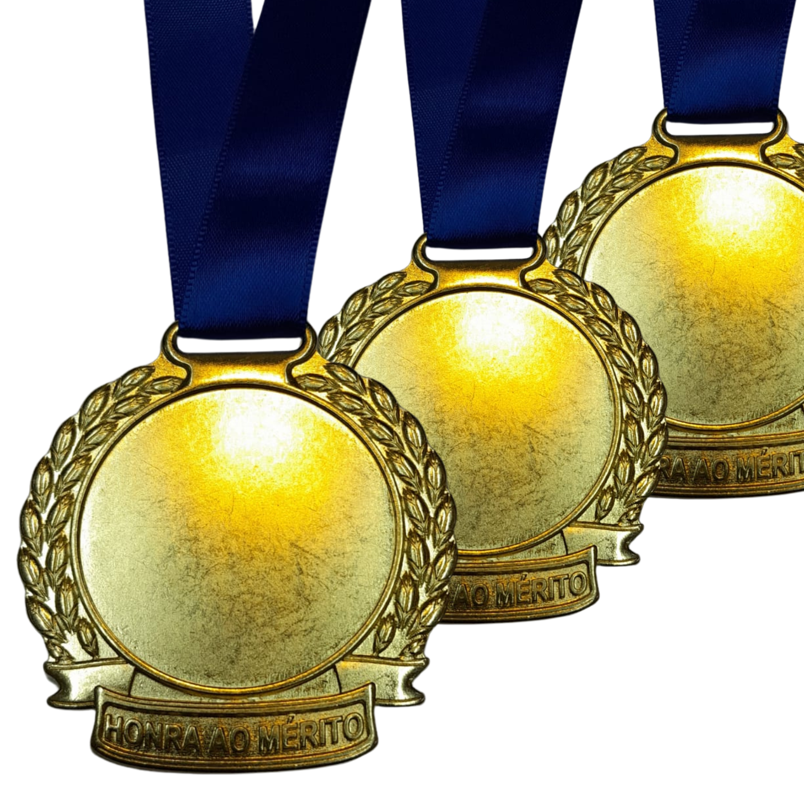 Medalhas de Honra ao Mérito  Metal para Personalização 58mm