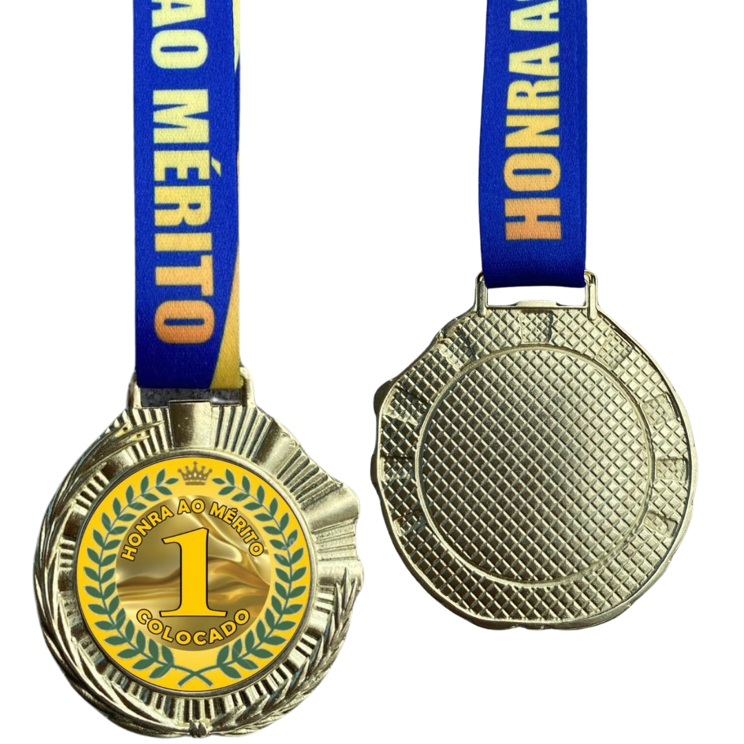 Medalha para Colocação Esportivas em Metal