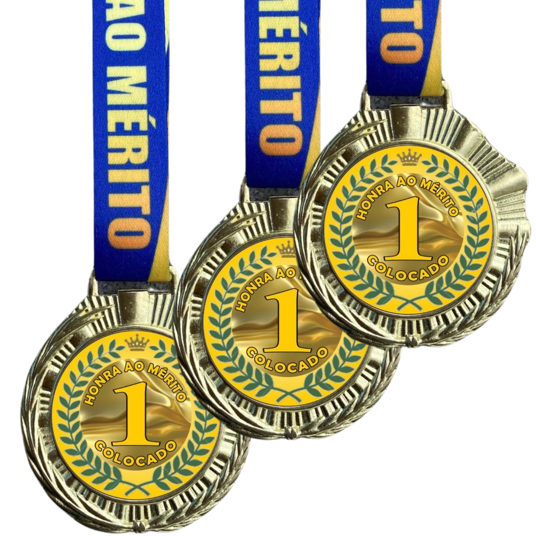 Medalha para Colocação Esportivas em Metal