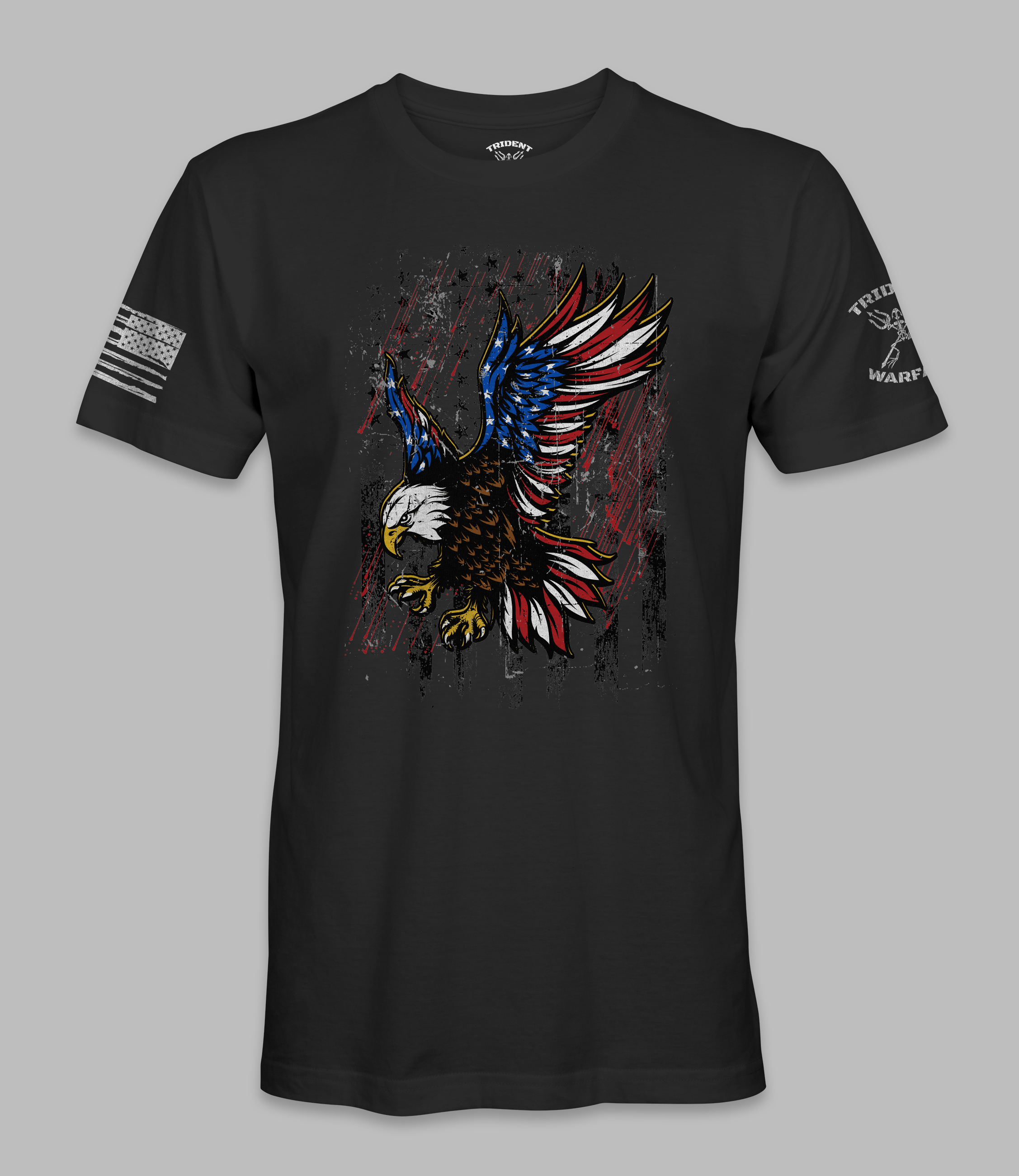 Patriotic Bald Eagle