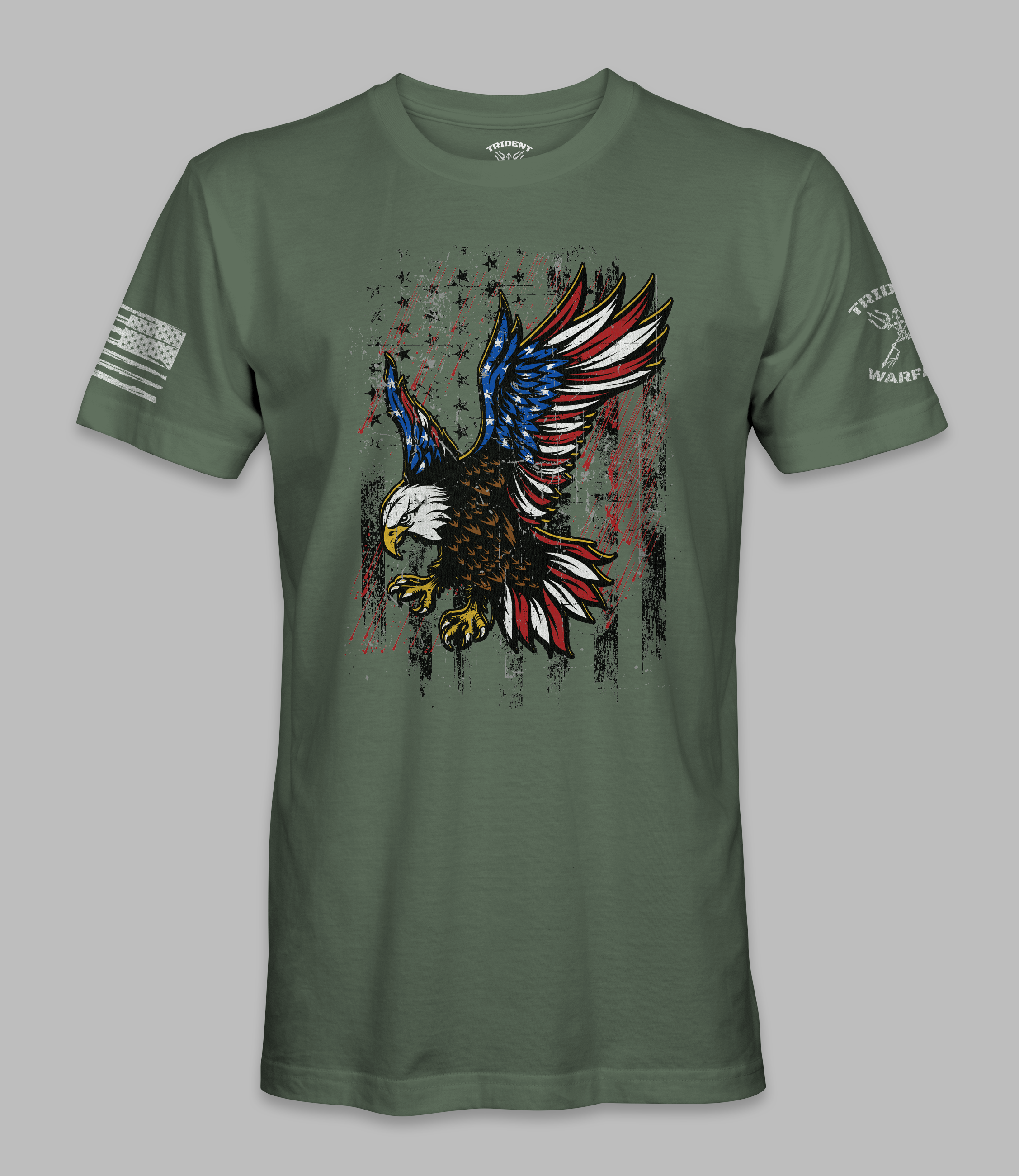 Patriotic Bald Eagle