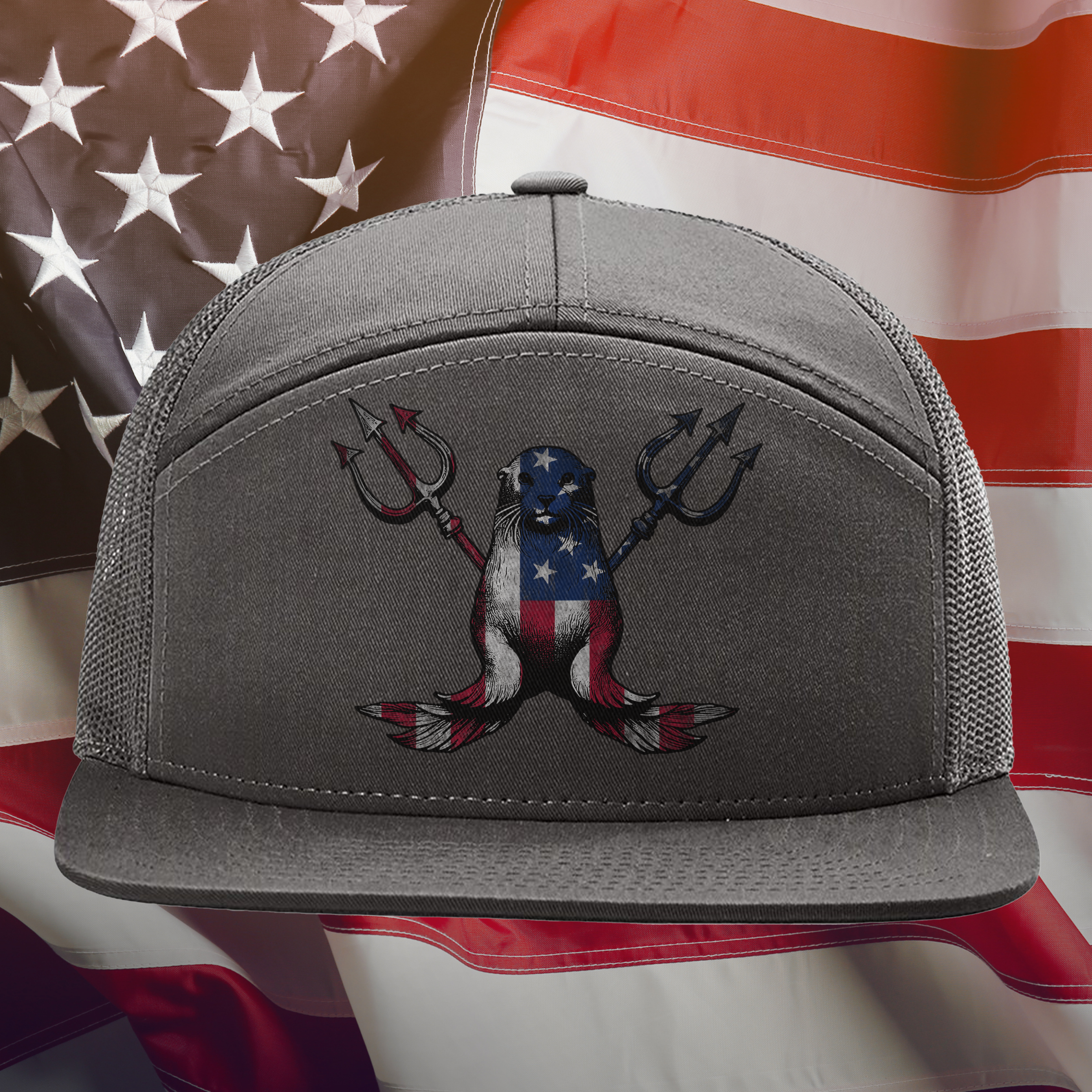 American Seal 7 Panel hat