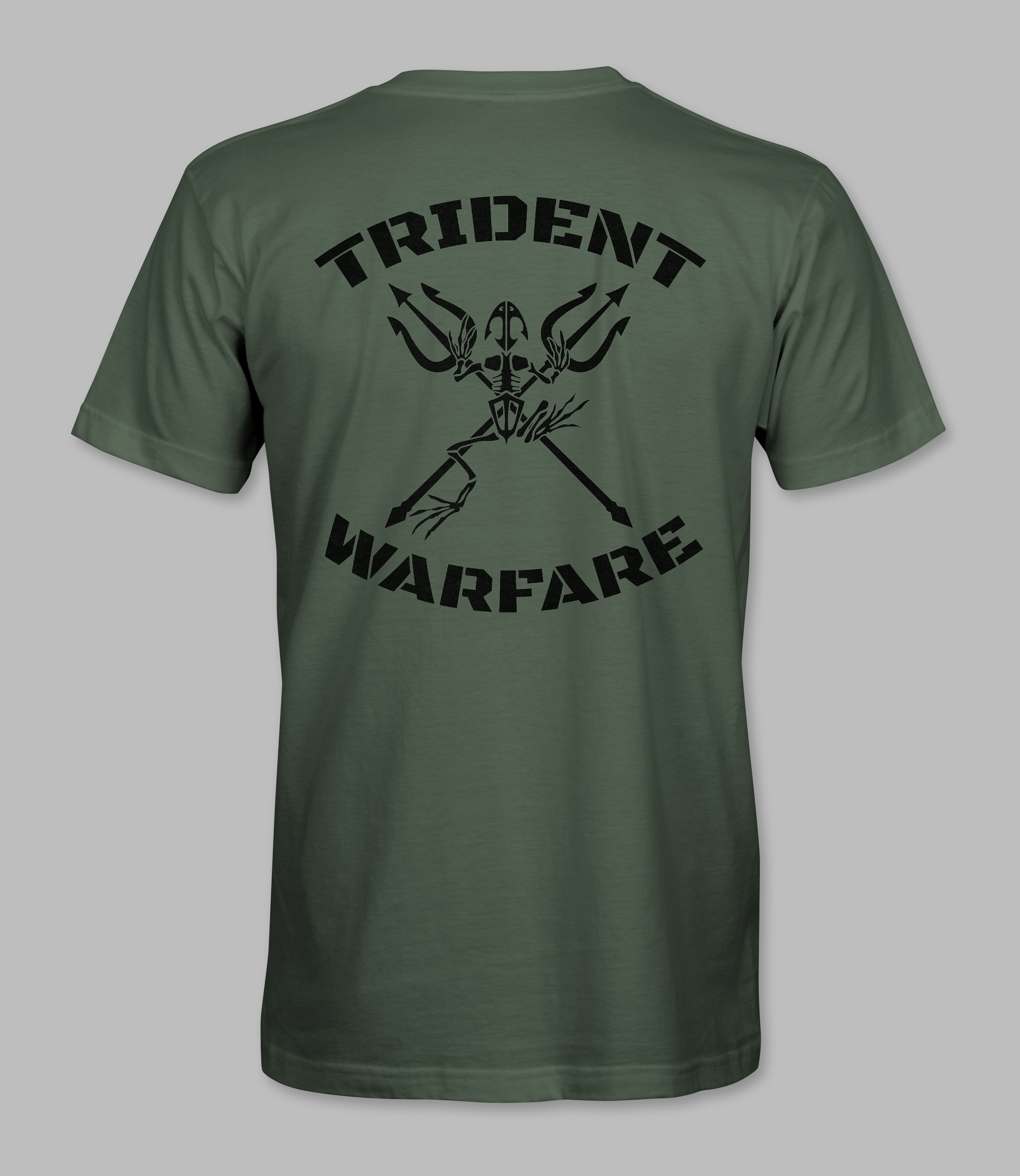 Trident Warfare Back Print
