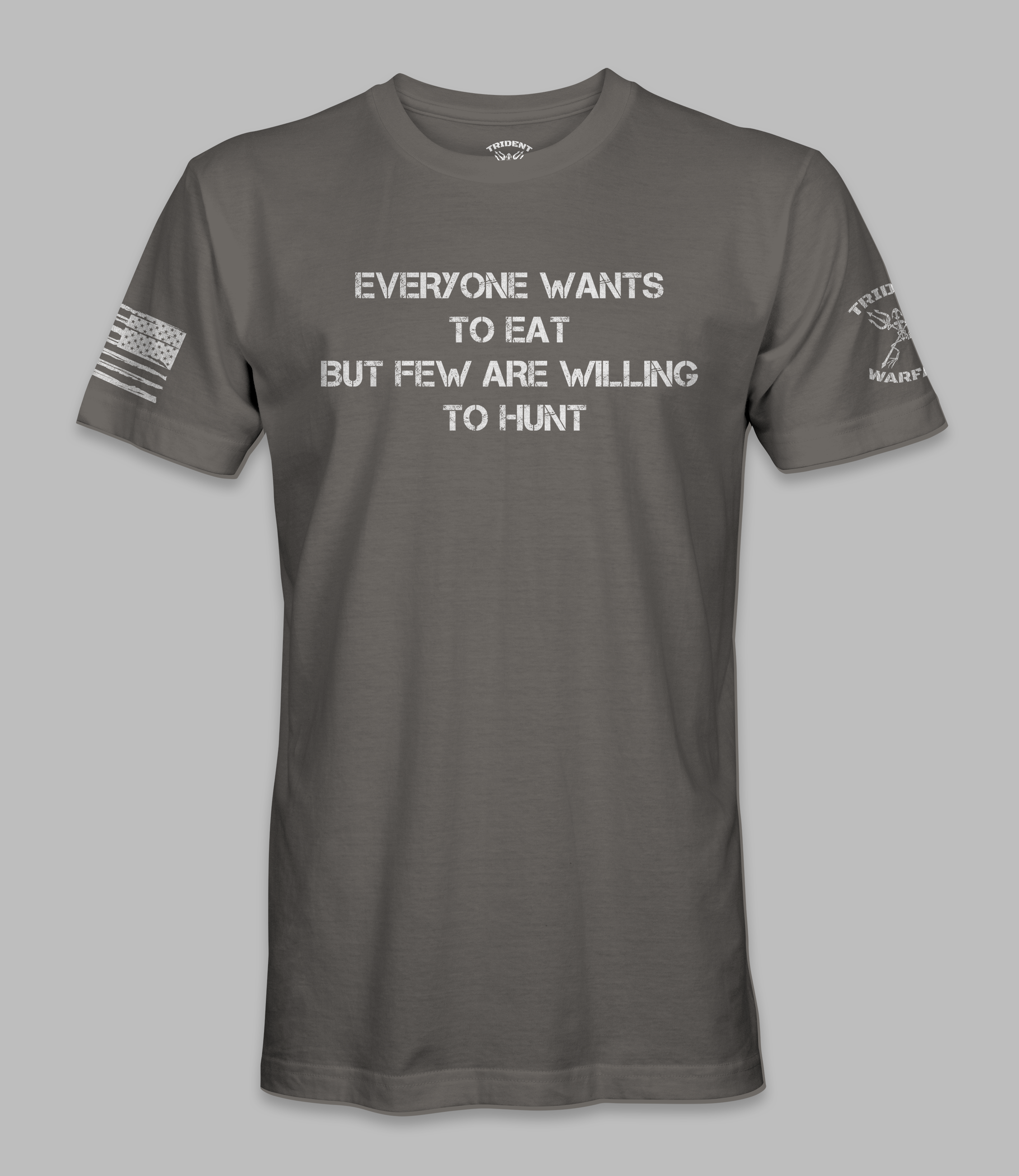 Everyone wants to eat, but few are willing to hunt