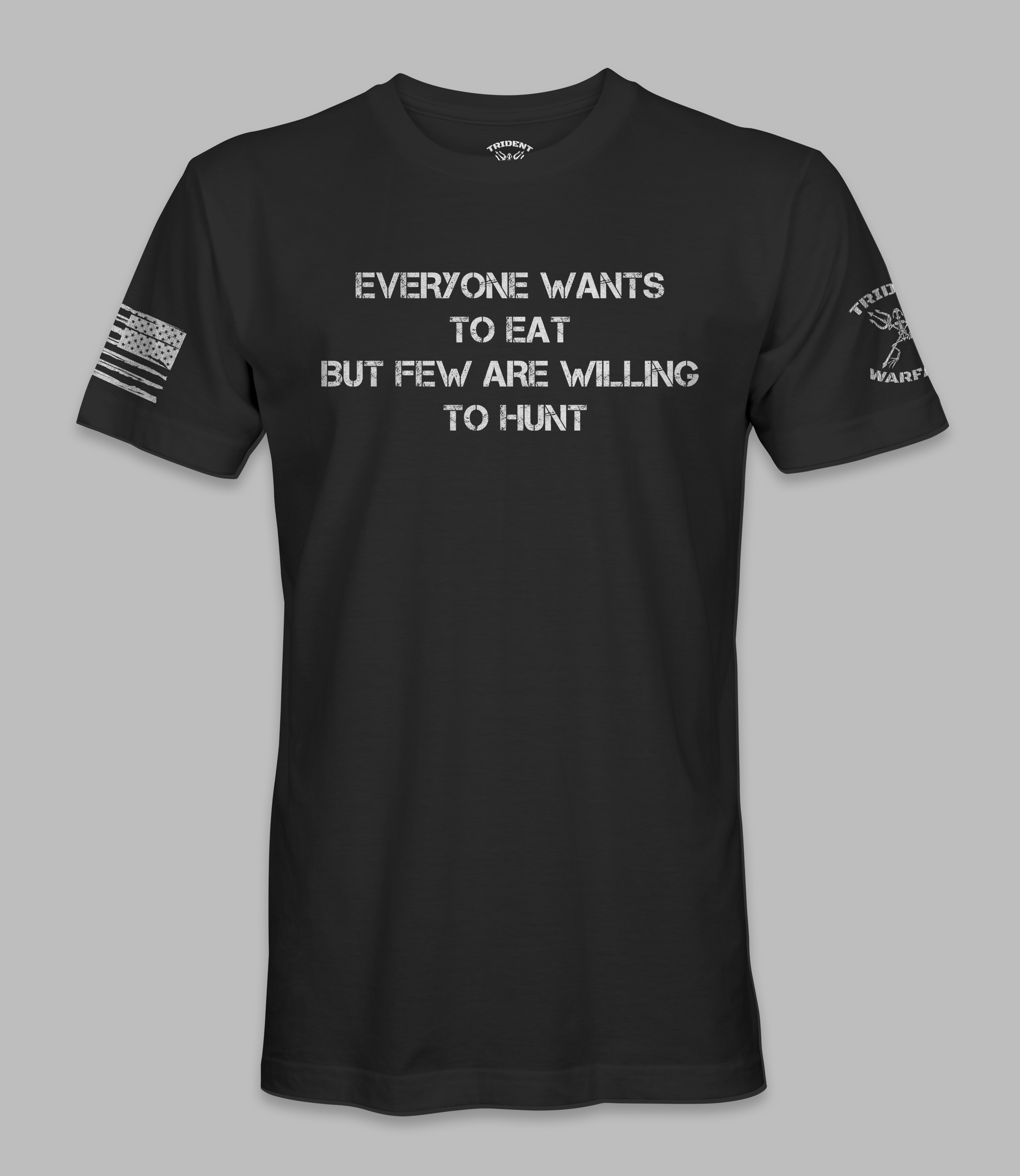 Everyone wants to eat, but few are willing to hunt