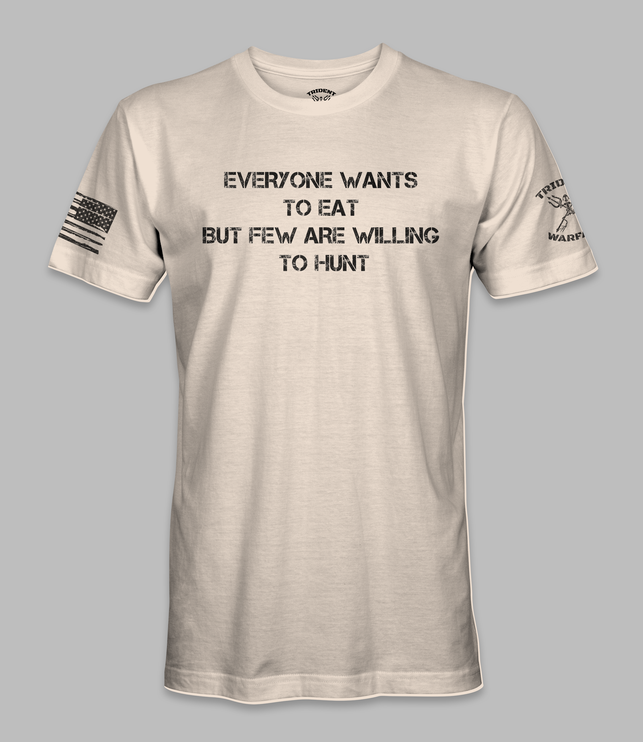 Everyone wants to eat, but few are willing to hunt