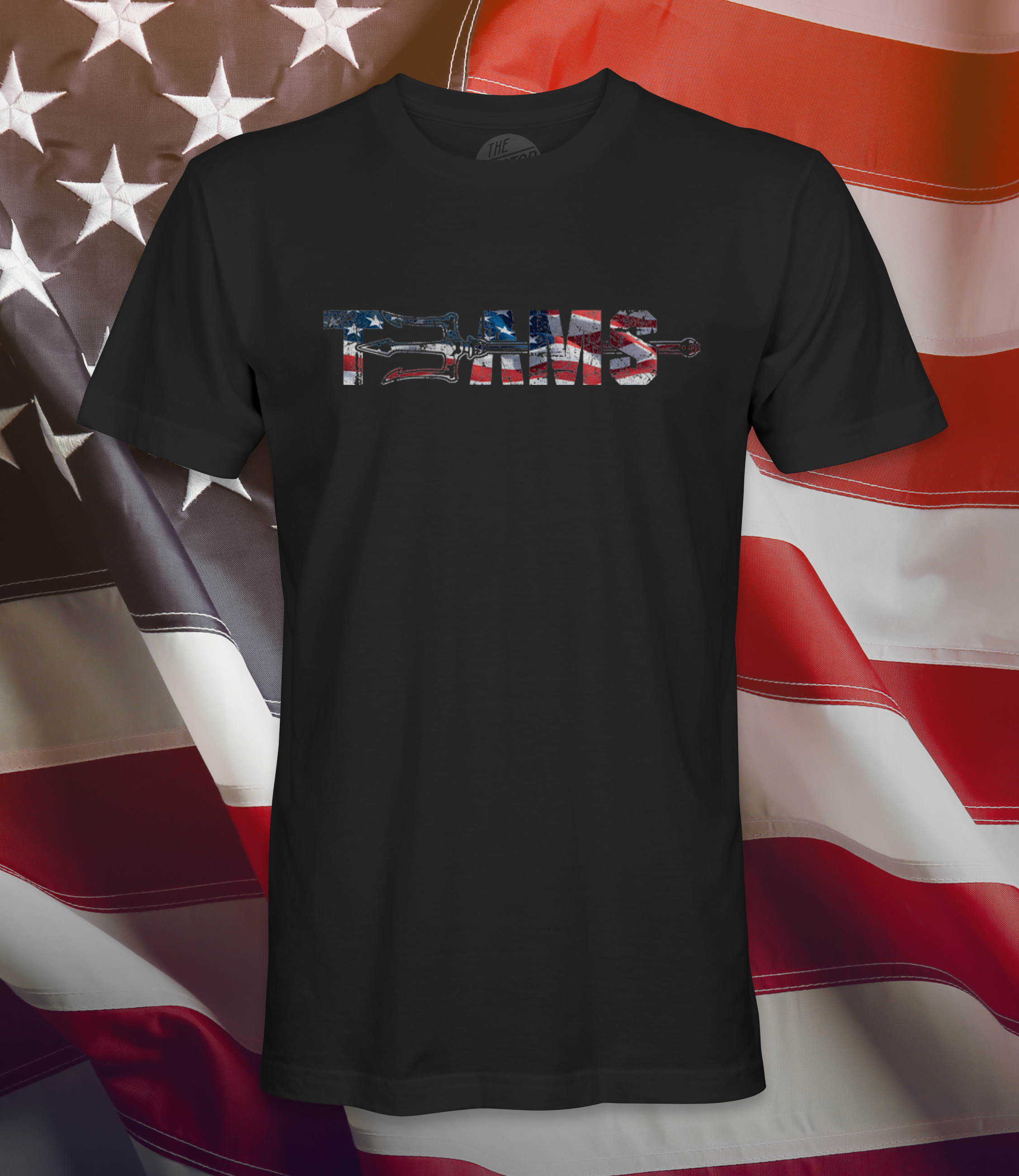 American Flag TEAMS T-Shirt