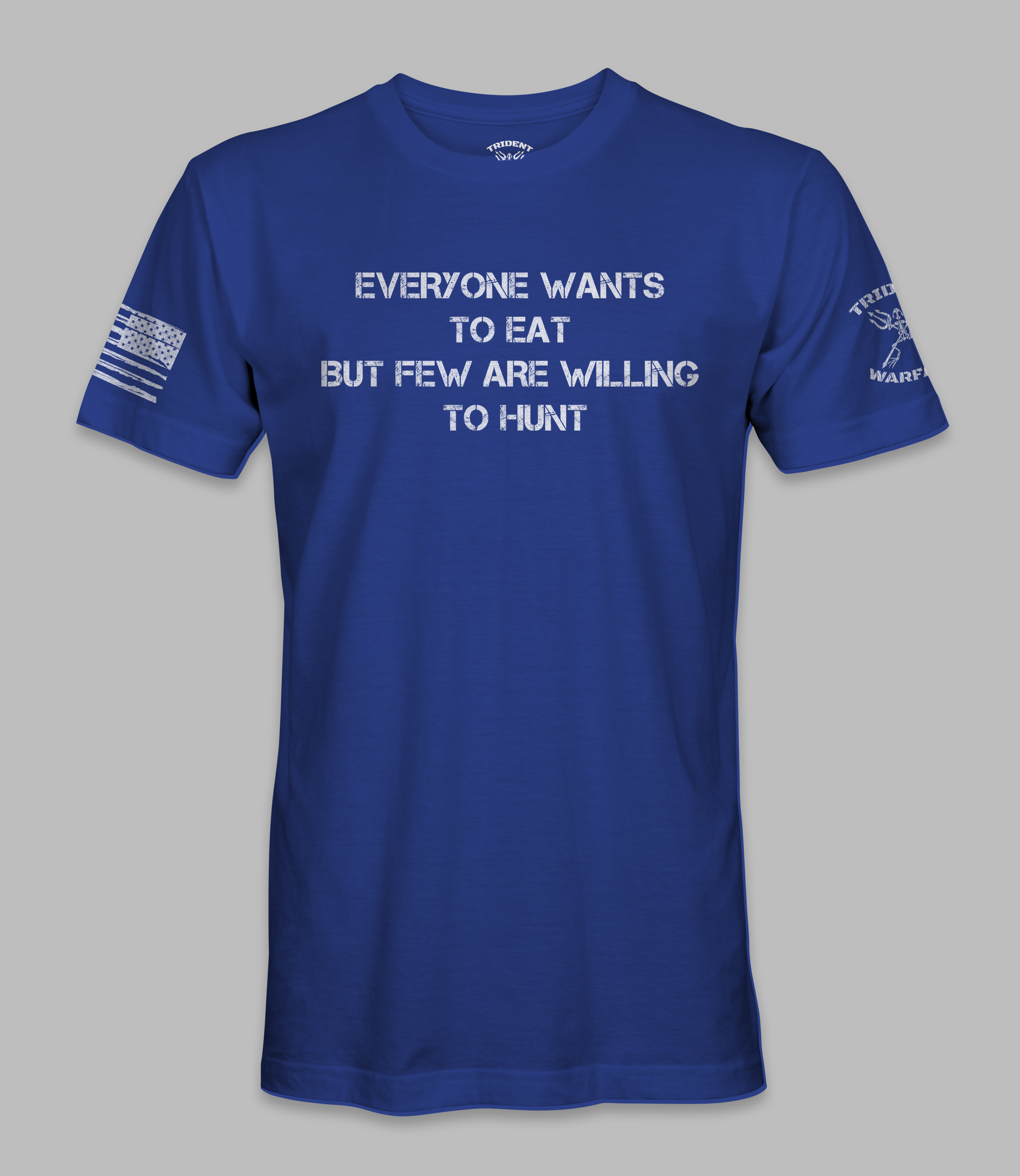 Everyone wants to eat, but few are willing to hunt