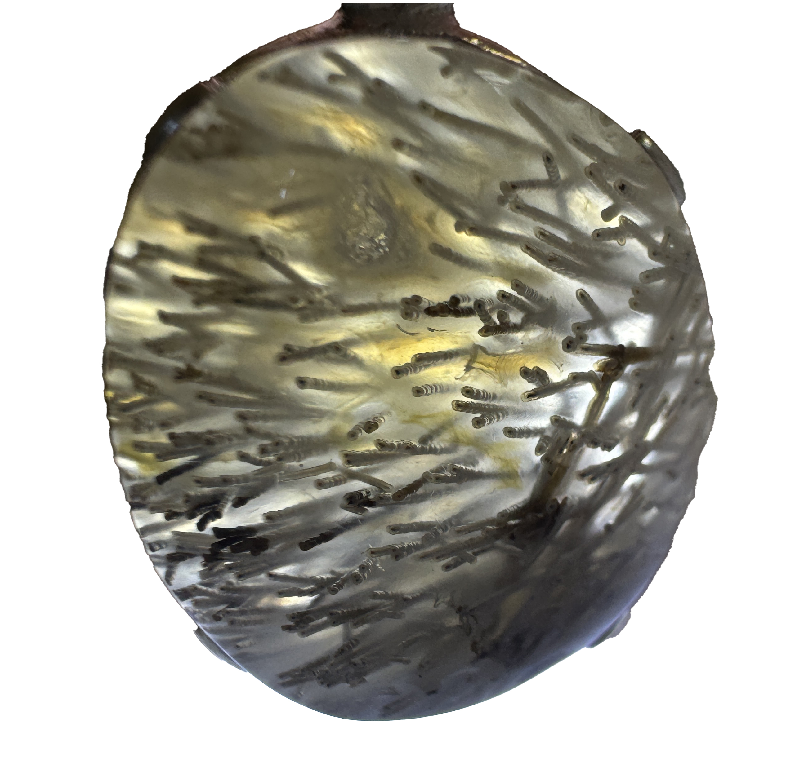 Deep Ocean Aqeeq Pendant