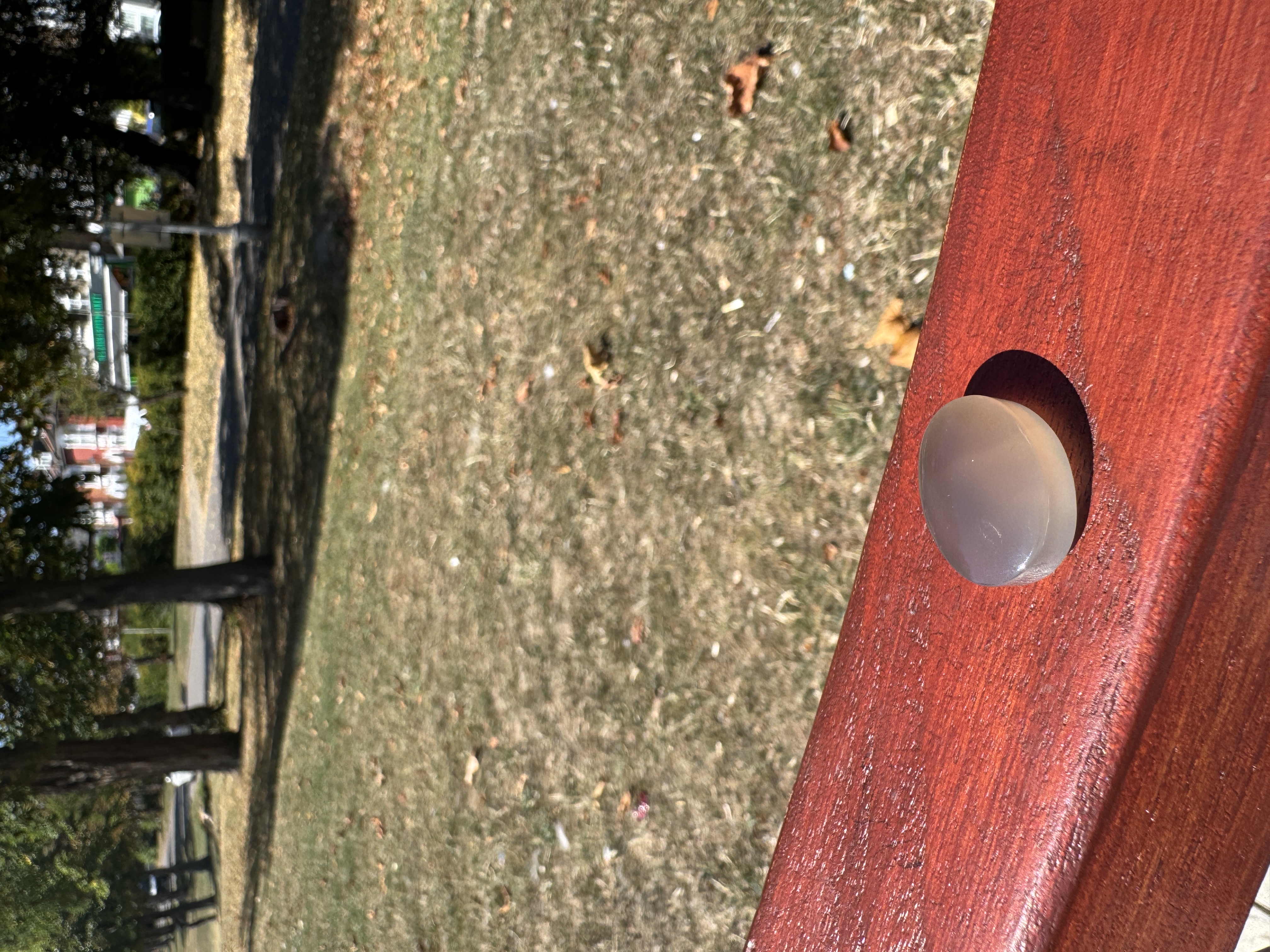 Large Clear Grey Aqeeq Stone