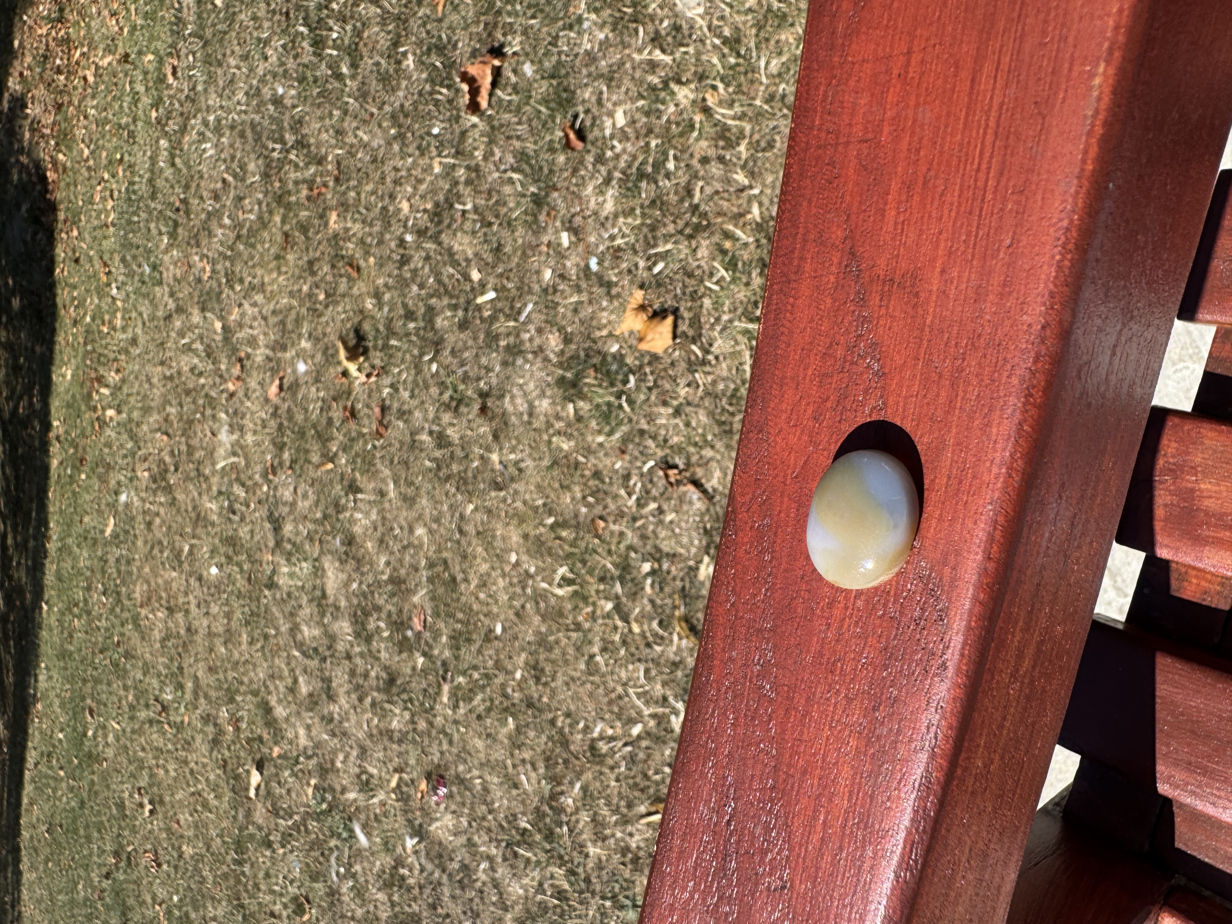 Blue & Cream Aqeeq Stone