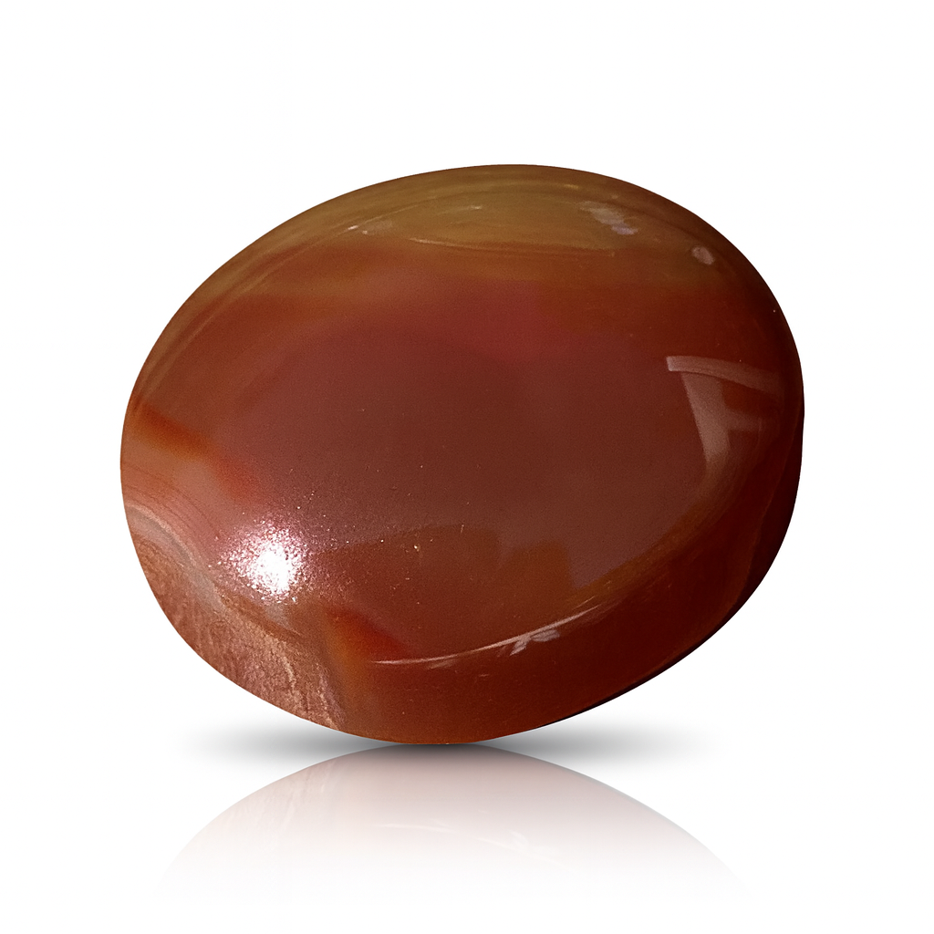 Large Heavy Red Aqeeq Stone