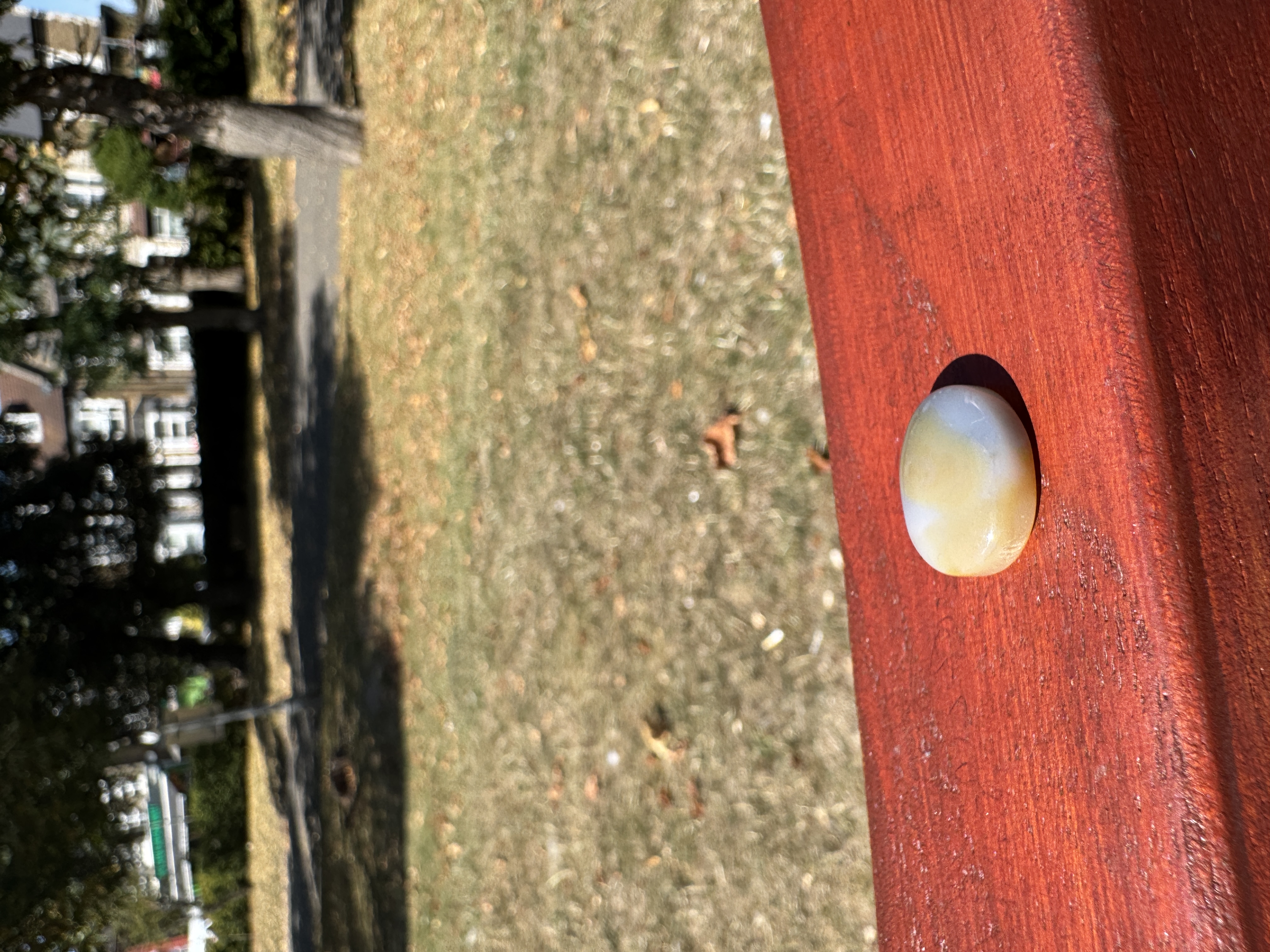 Blue & Cream Aqeeq Stone