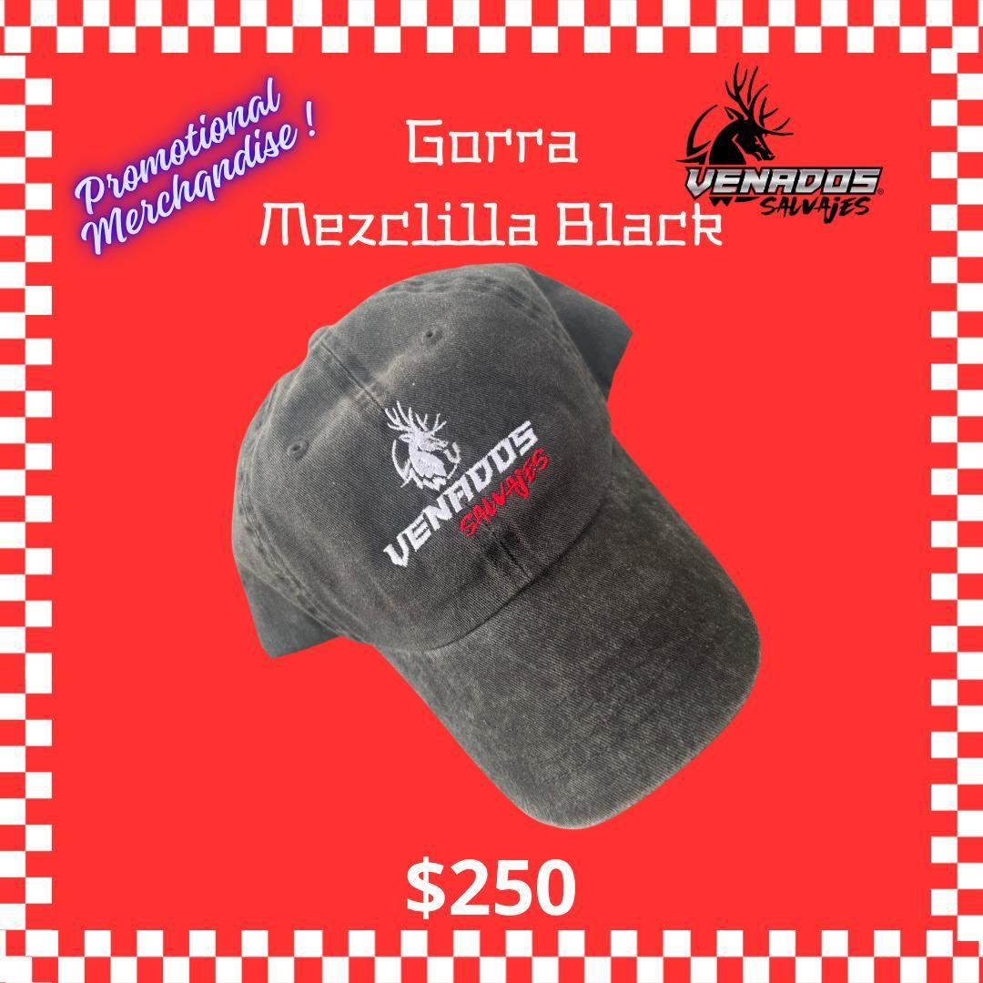 Gorra Mezclilla Black