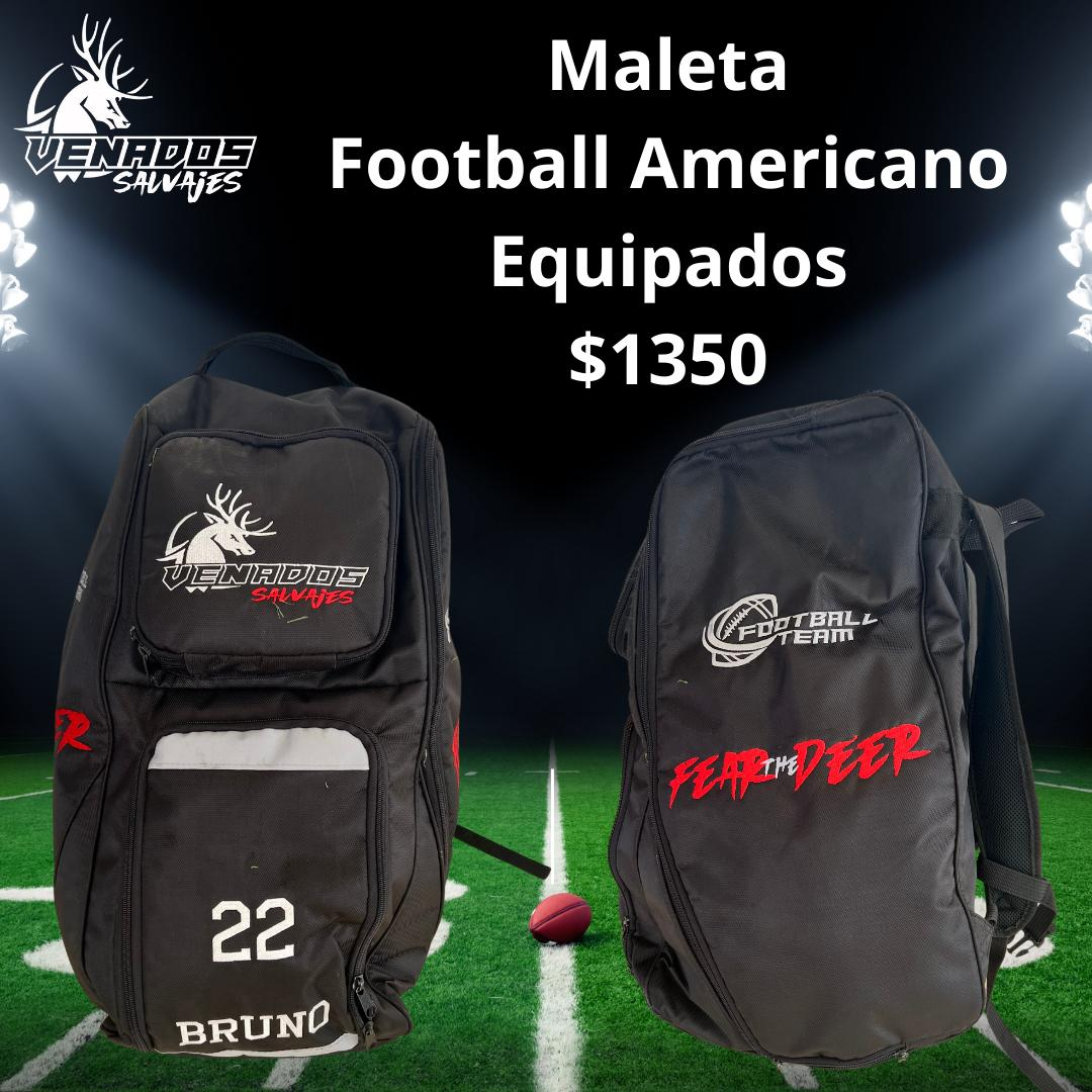 Maleta de fútbol americano