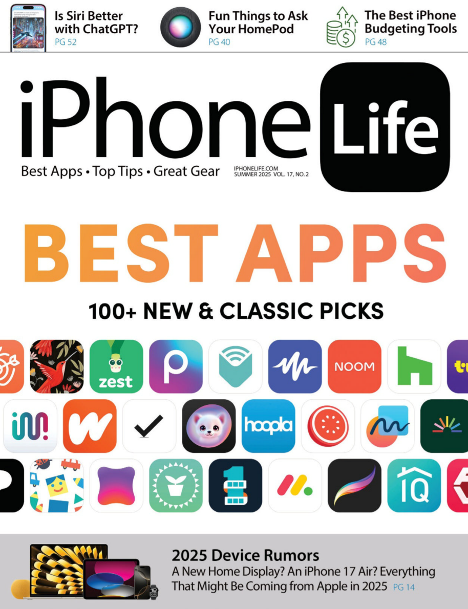 iPhone Life Magazine – Summer 2025
