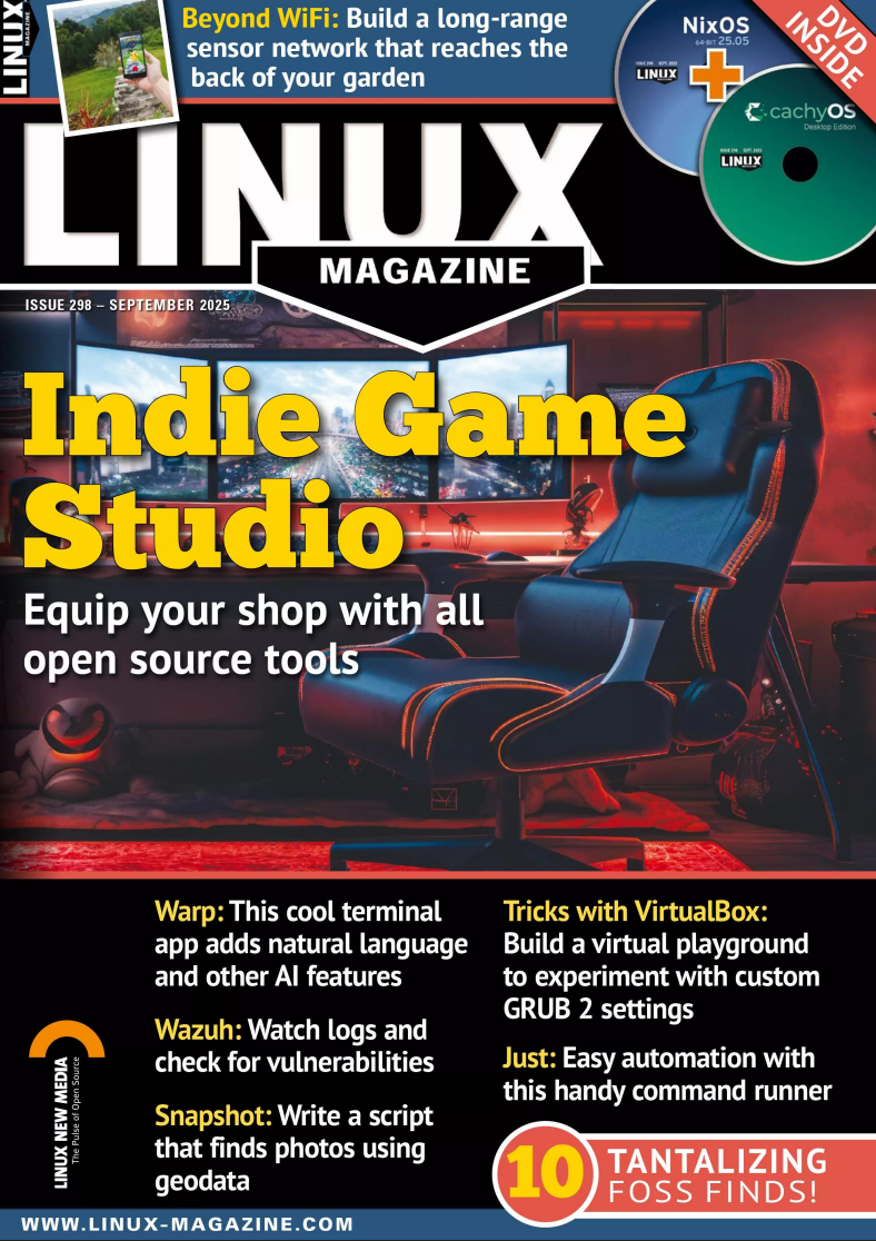 Linux Magazine USA – Issue 298, September 2025