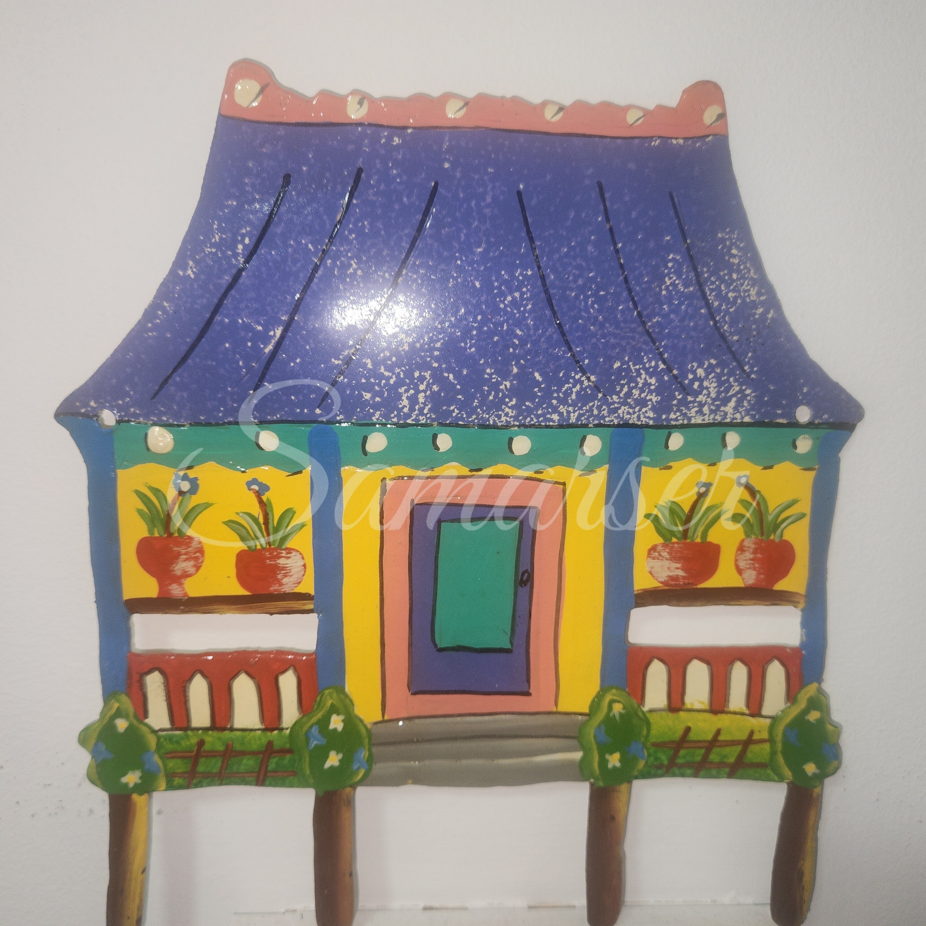 Colorful Decorative Metal House