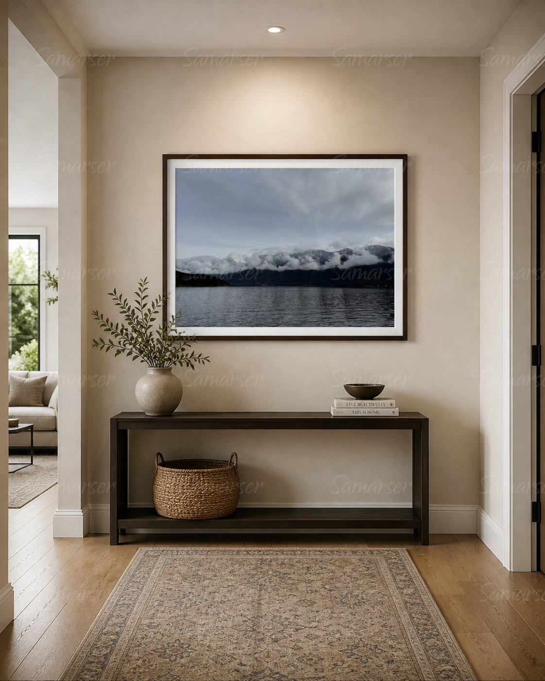 Mountain Clouds Print