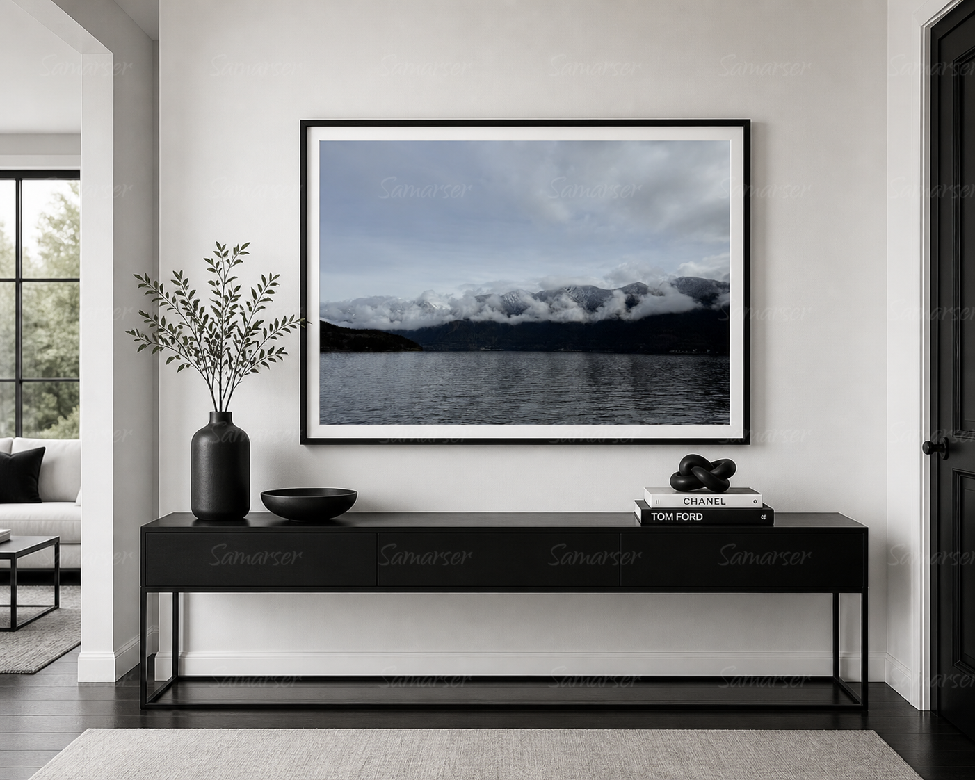 Mountain Clouds Print
