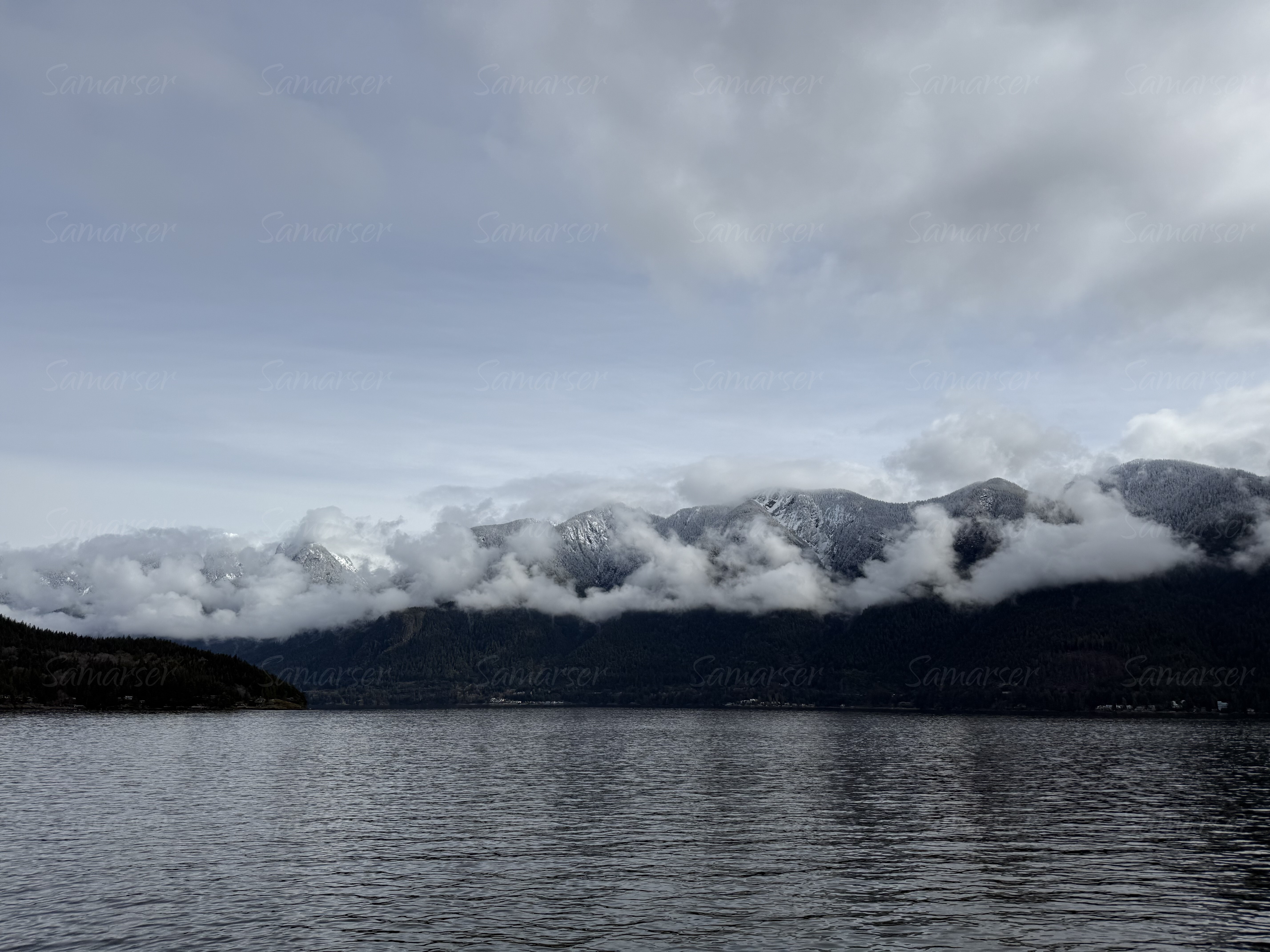 Mountain Clouds Print