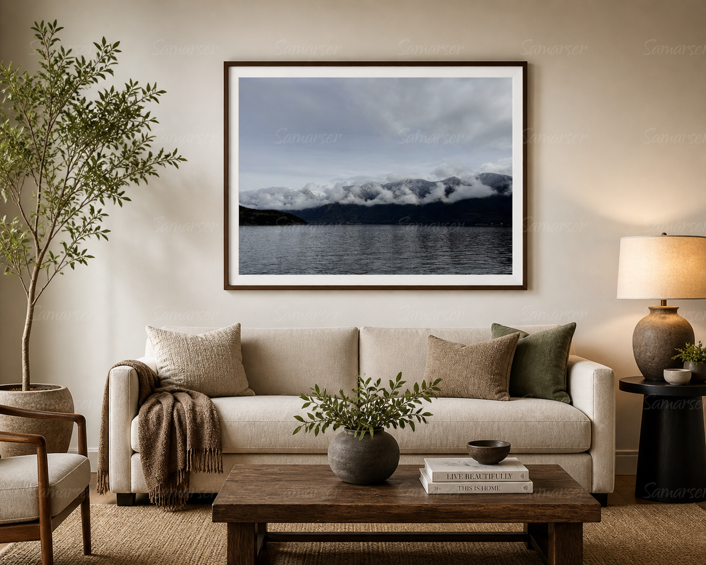 Mountain Clouds Print