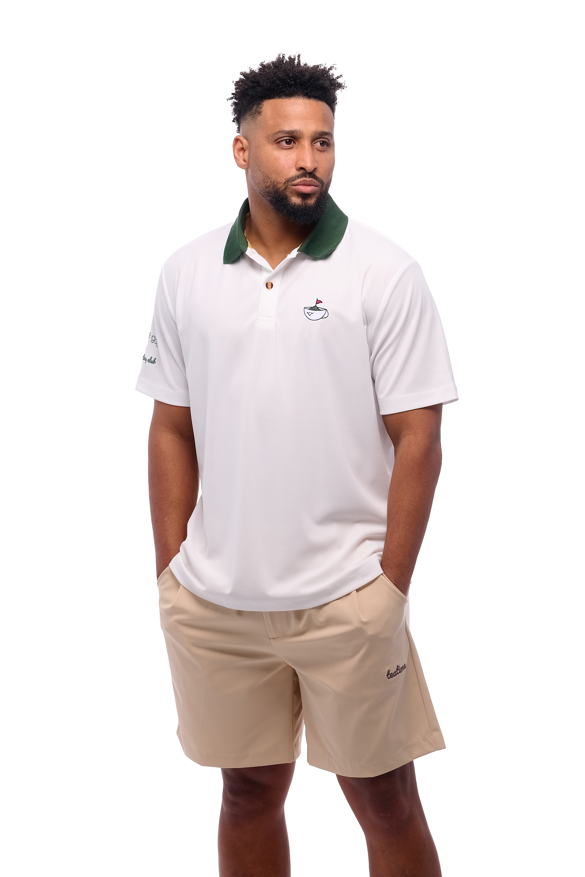 PIN HUNTING CUP PIQUE POLO - VERDE