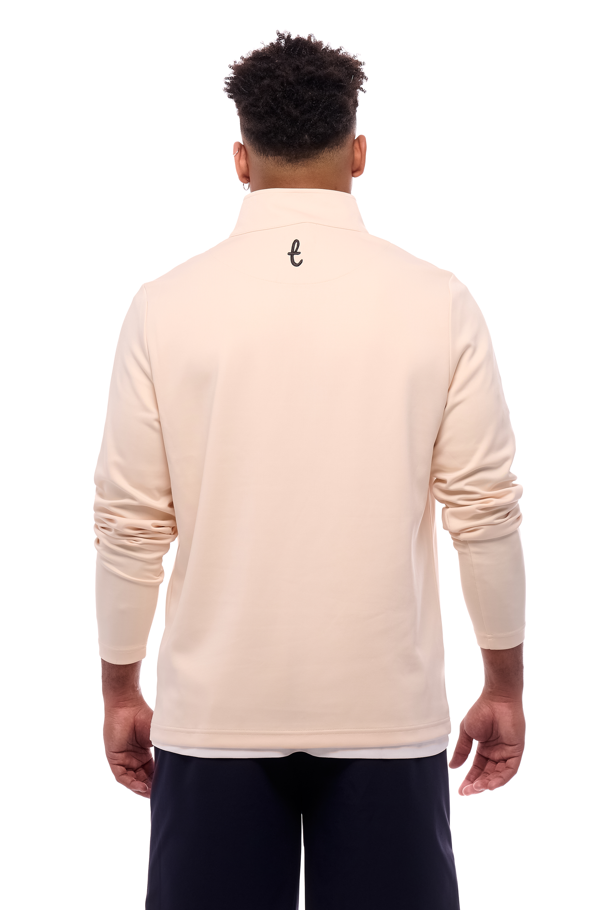 HYBRID QUARTERZIP - VAINILLA