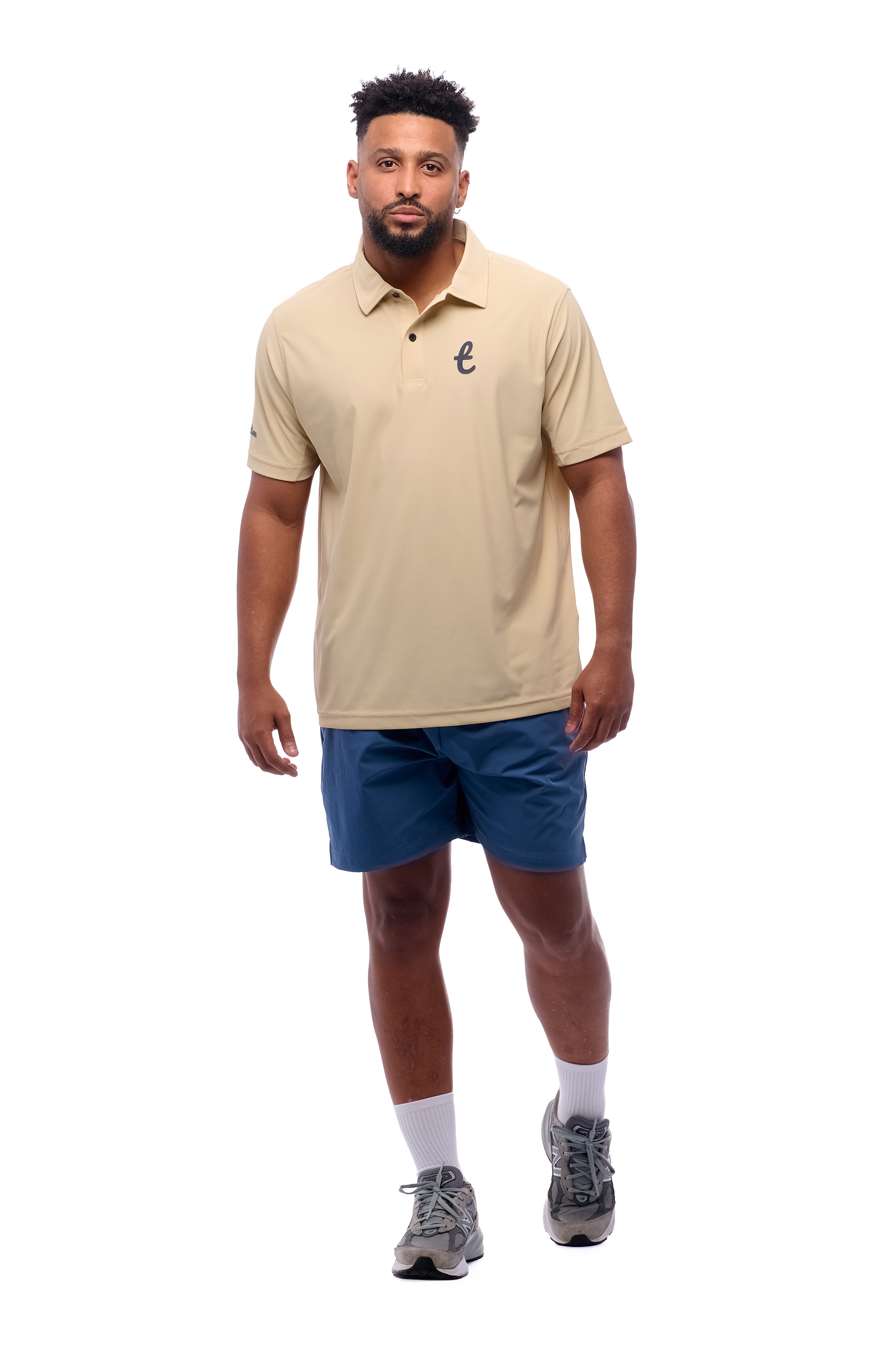 PERFORMANCE NYLON SHORT - AZUL LUNAR