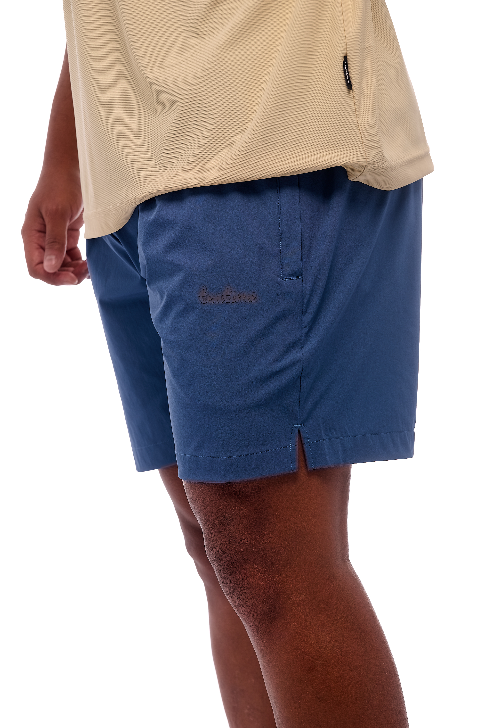 PERFORMANCE NYLON SHORT - AZUL LUNAR