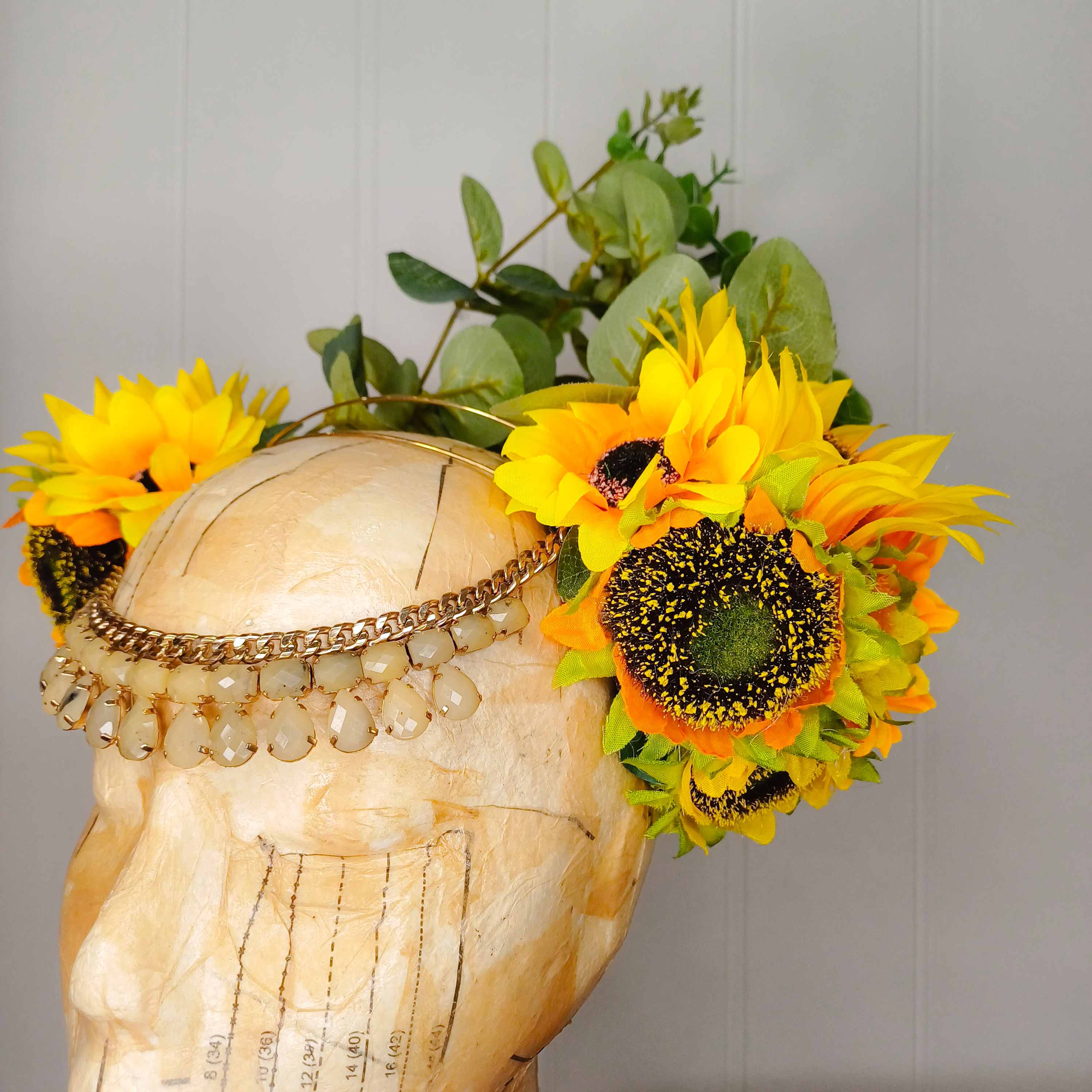 Sunflower headdress