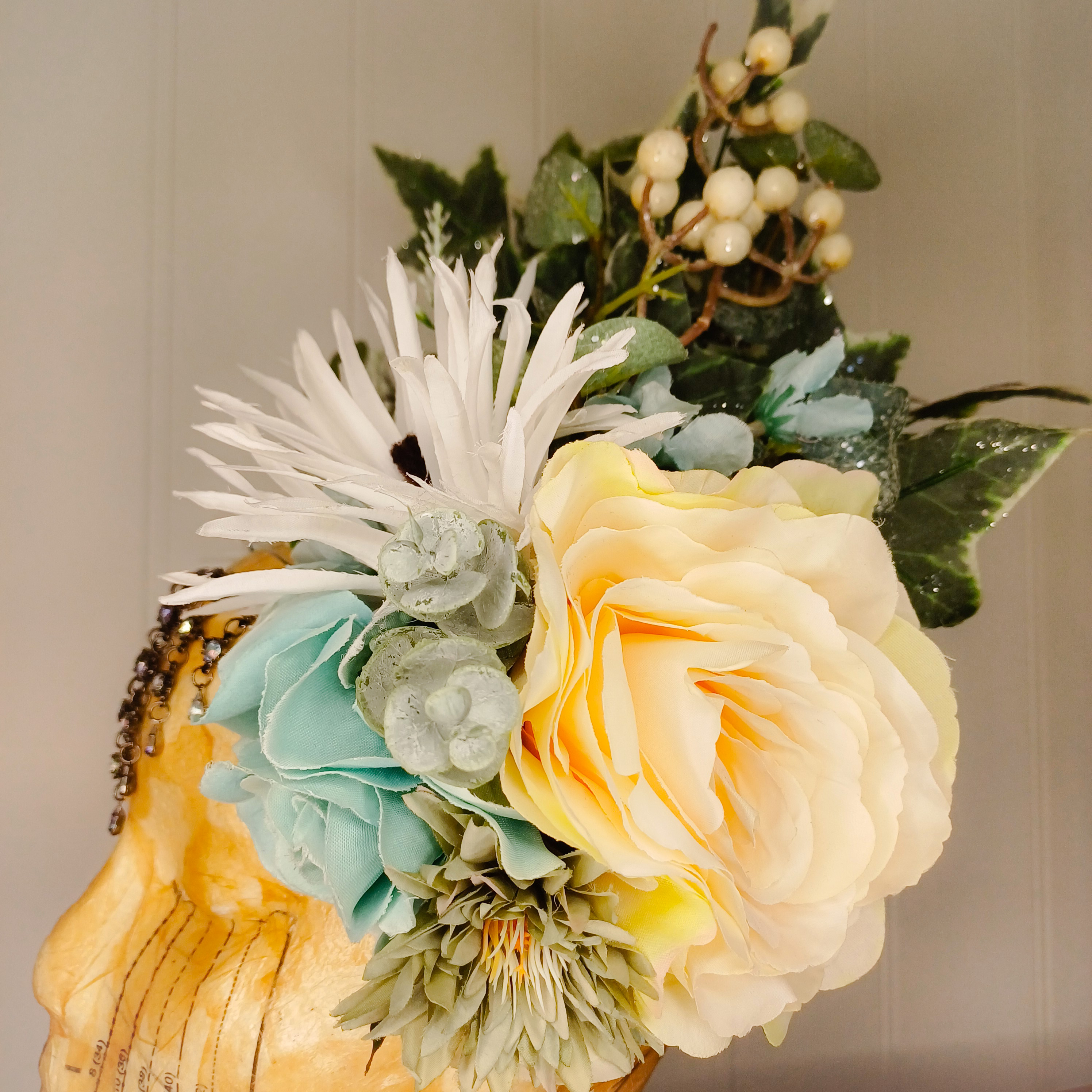 Floral Snow Queen headdress