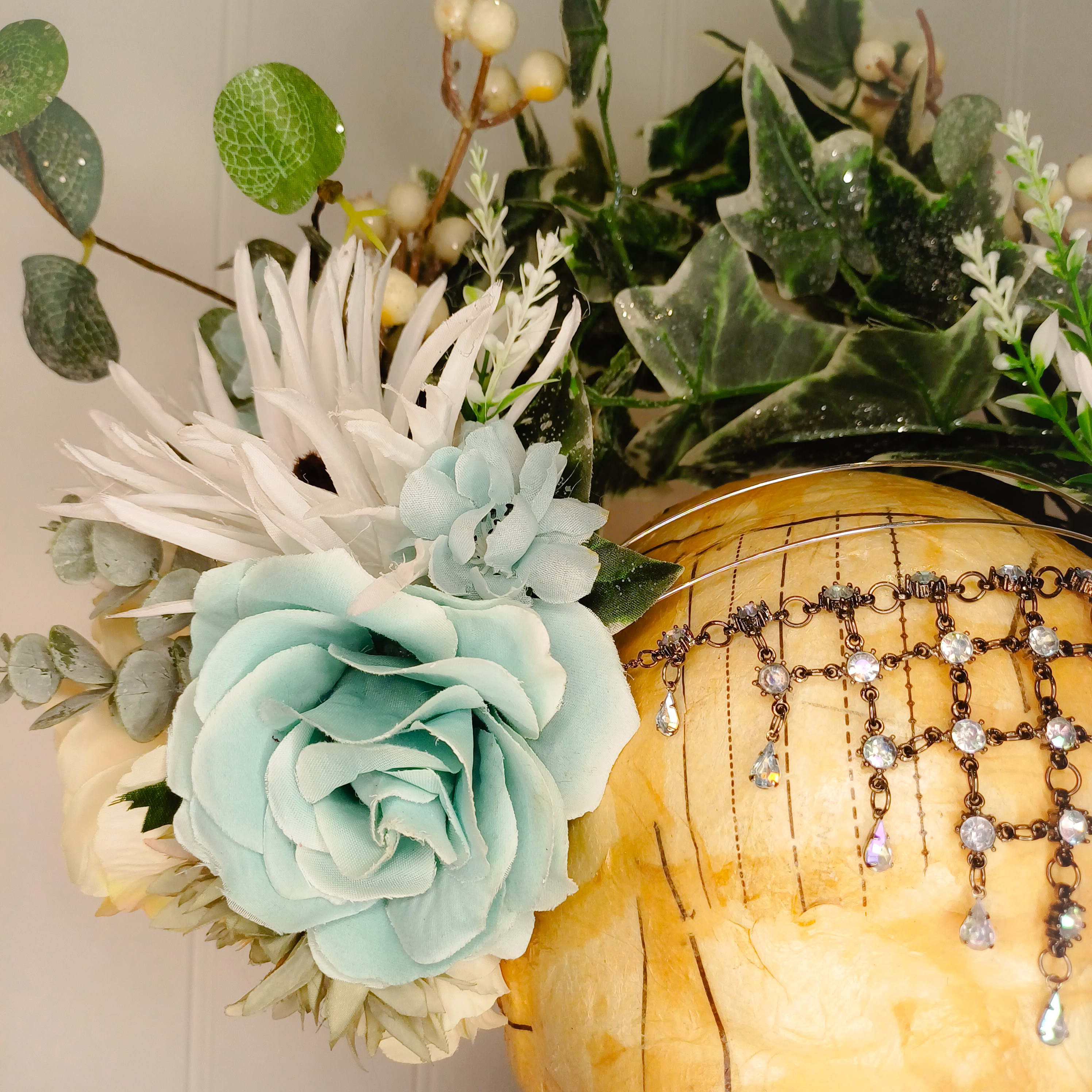 Floral Snow Queen headdress