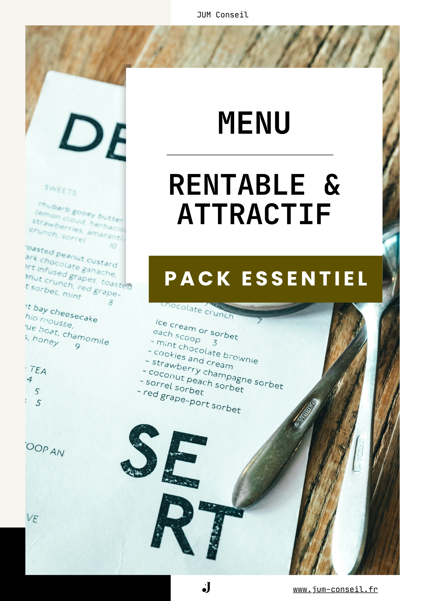 Pack Essentiel "Menu rentable & attractif"