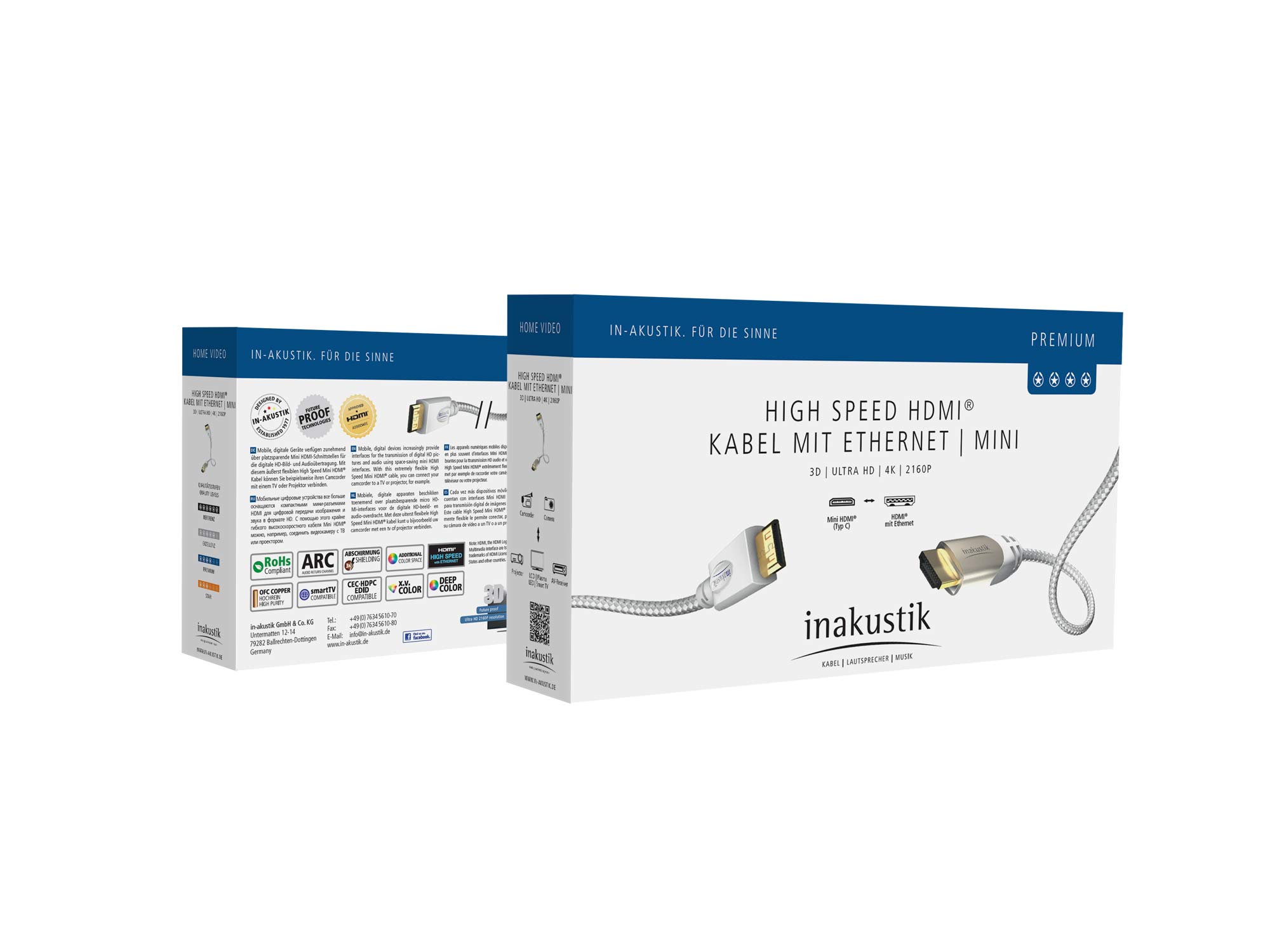 Standard HDMI kabel Mini