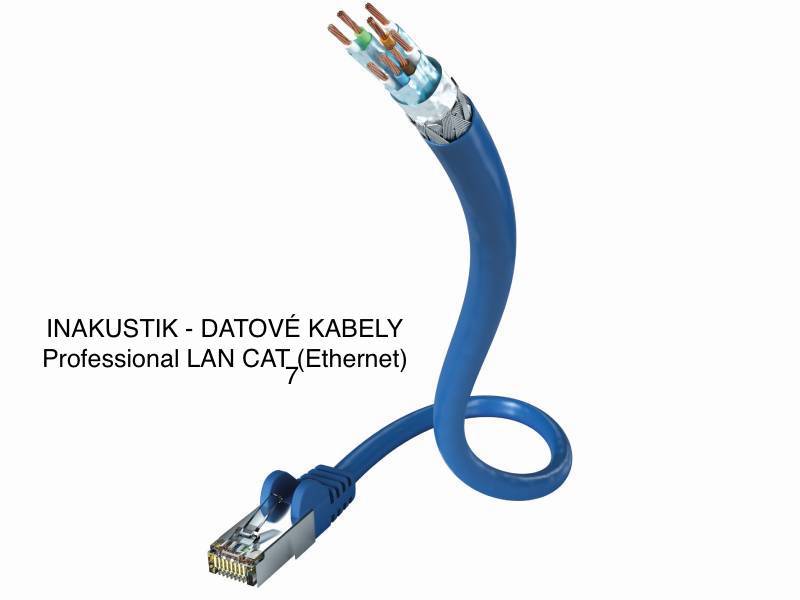 Inakustik Datové kabely Profesionální LAN CAT_7 (Ethernet)