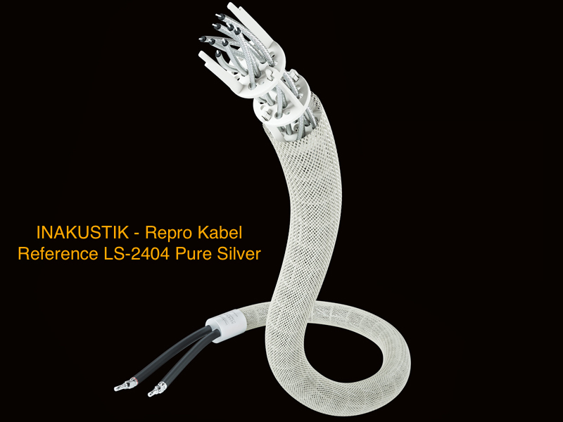 Repro Kabel INAKUSTIK Reference LS-2404 Pure Silver