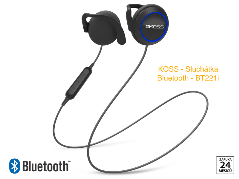 KOSS - Bezdrátová Sluchátka Bluetooth - BT221i