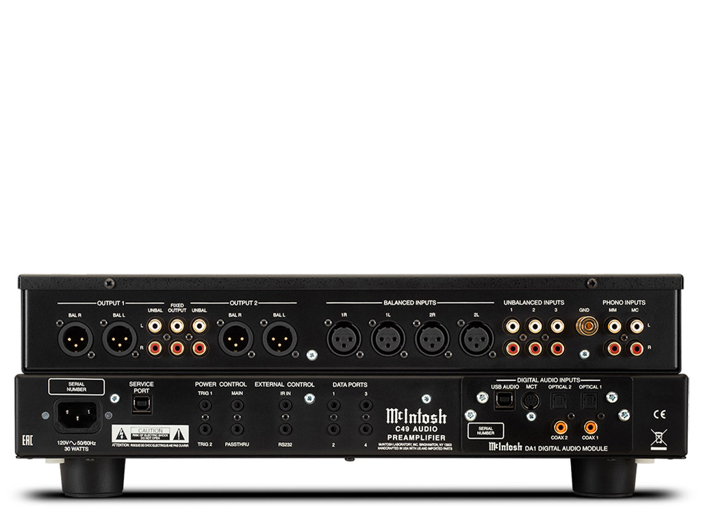 Audio předzesilovač McIntosh C49