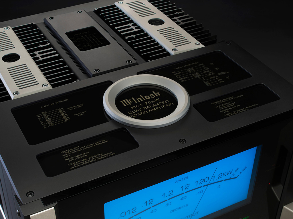 Výkonný zesilovač McIntosh MC1.25kW