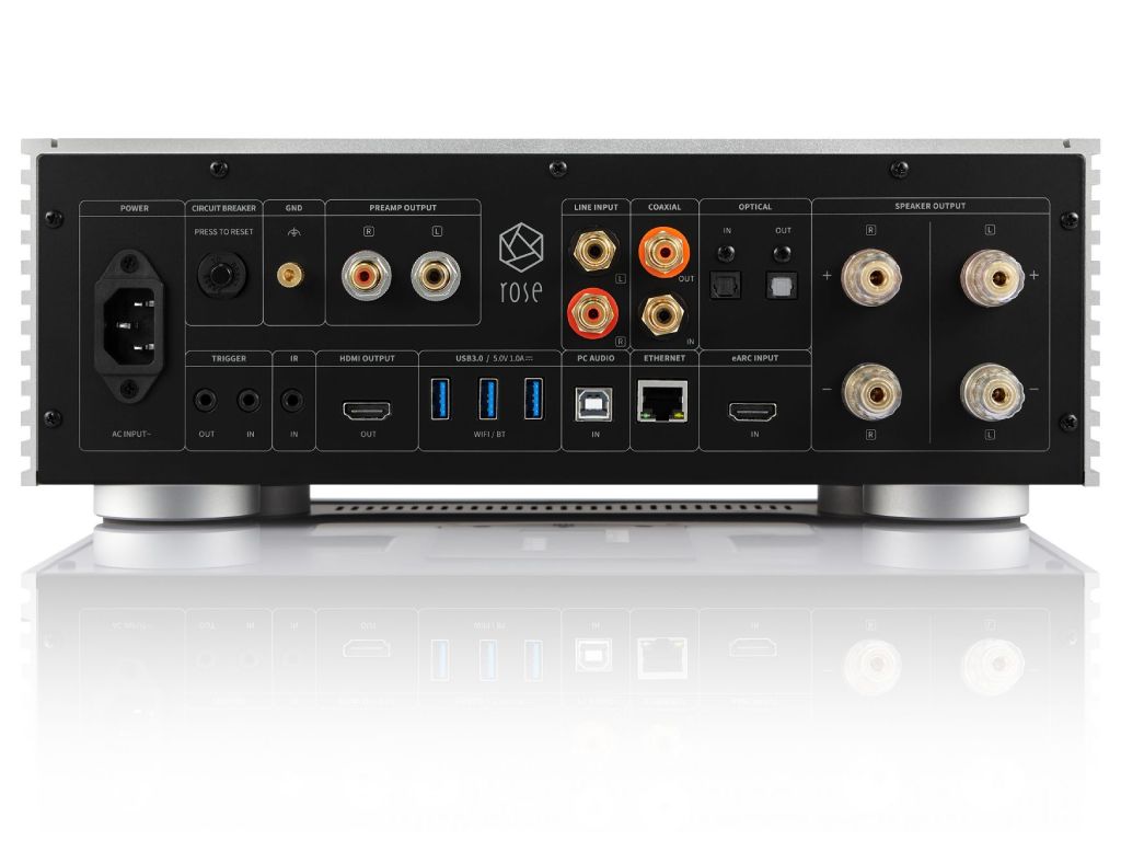 Pokročilý All-In-One Network Streamer RS520 Hifi Rose