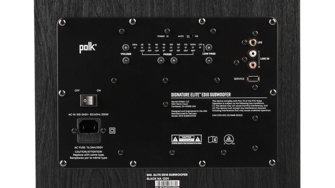 Polk Signature Elite ES10 Subwoofer