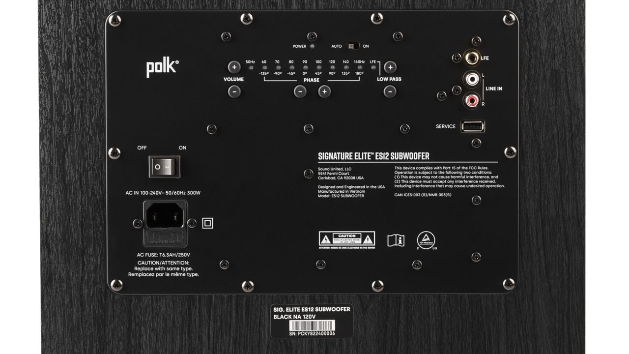 Subwoofer Polk S60 Elite ES12