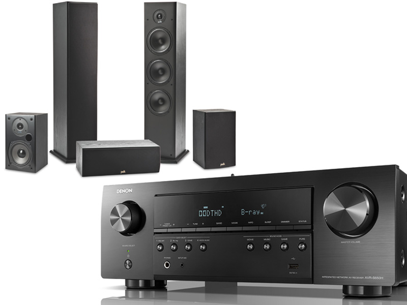 Set příjímač Denon AVR-S650H + T series