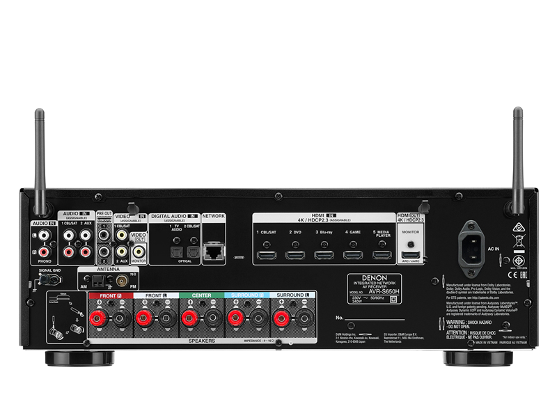 Set příjímač Denon AVR-S650H + T series