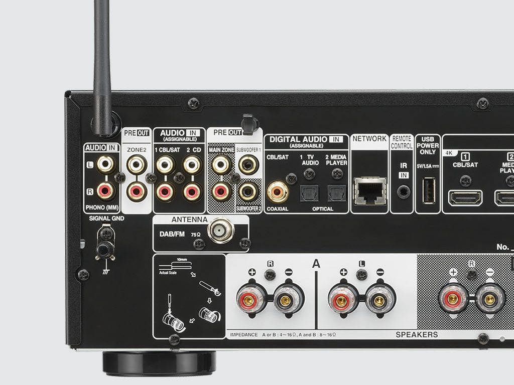 Síťový stereo zesilovač Denon DRA-900H