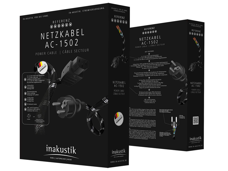 Inakustik Napájecí kabel NetzKabel AC-1502