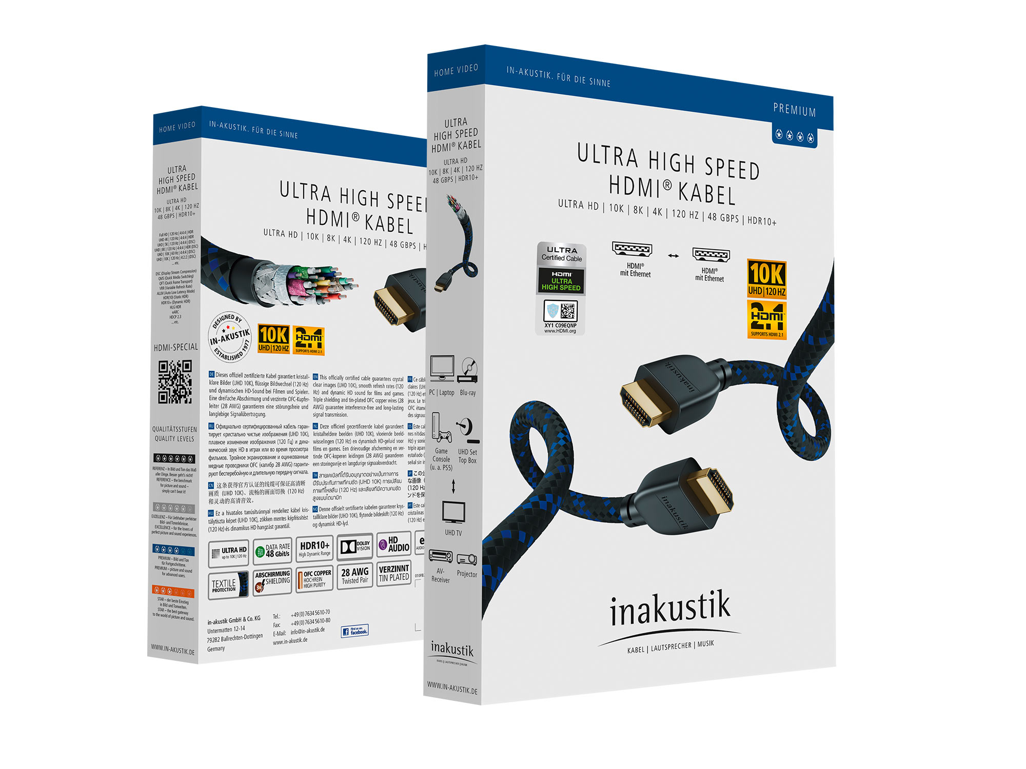 Inakustik Ultra High Speed HDMI kabel