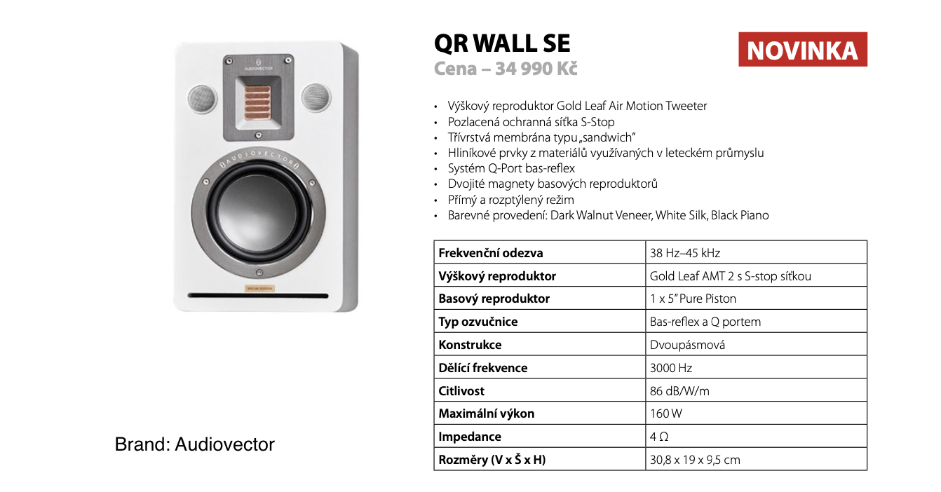 Audiovector QR WALL SE
