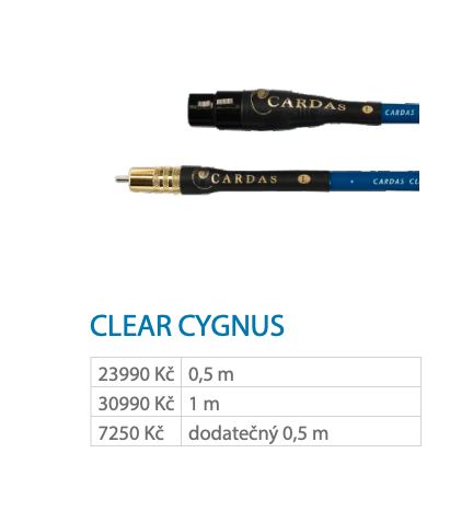 Cardas Clear Cygnus